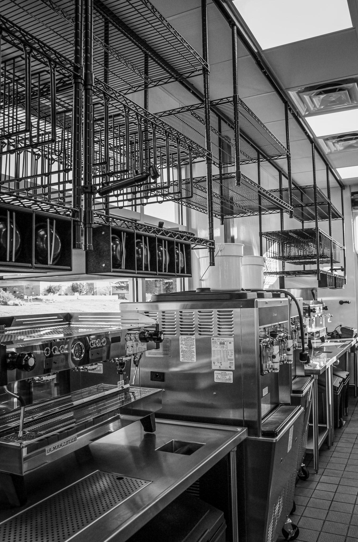 Coffee Shop Setup at Dutch Bros
