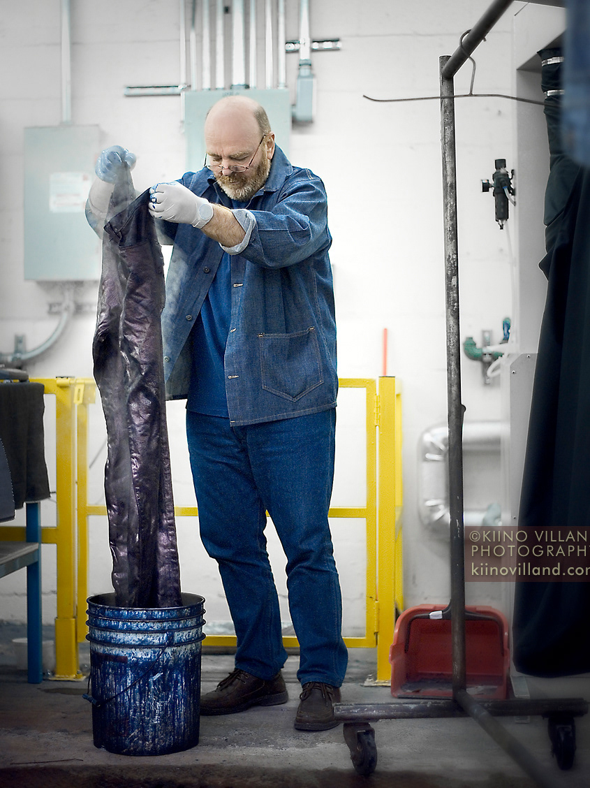 Adriano Goldschmied, founder of Diesel, owner of AG Jeans photographed for Vogue Magazine conversation “Conscientious Consumption: Sustainability and the Future of Luxury” hosted by Sally Singer, the fashion news and features director of Vogue; Los Angeles, 2009.