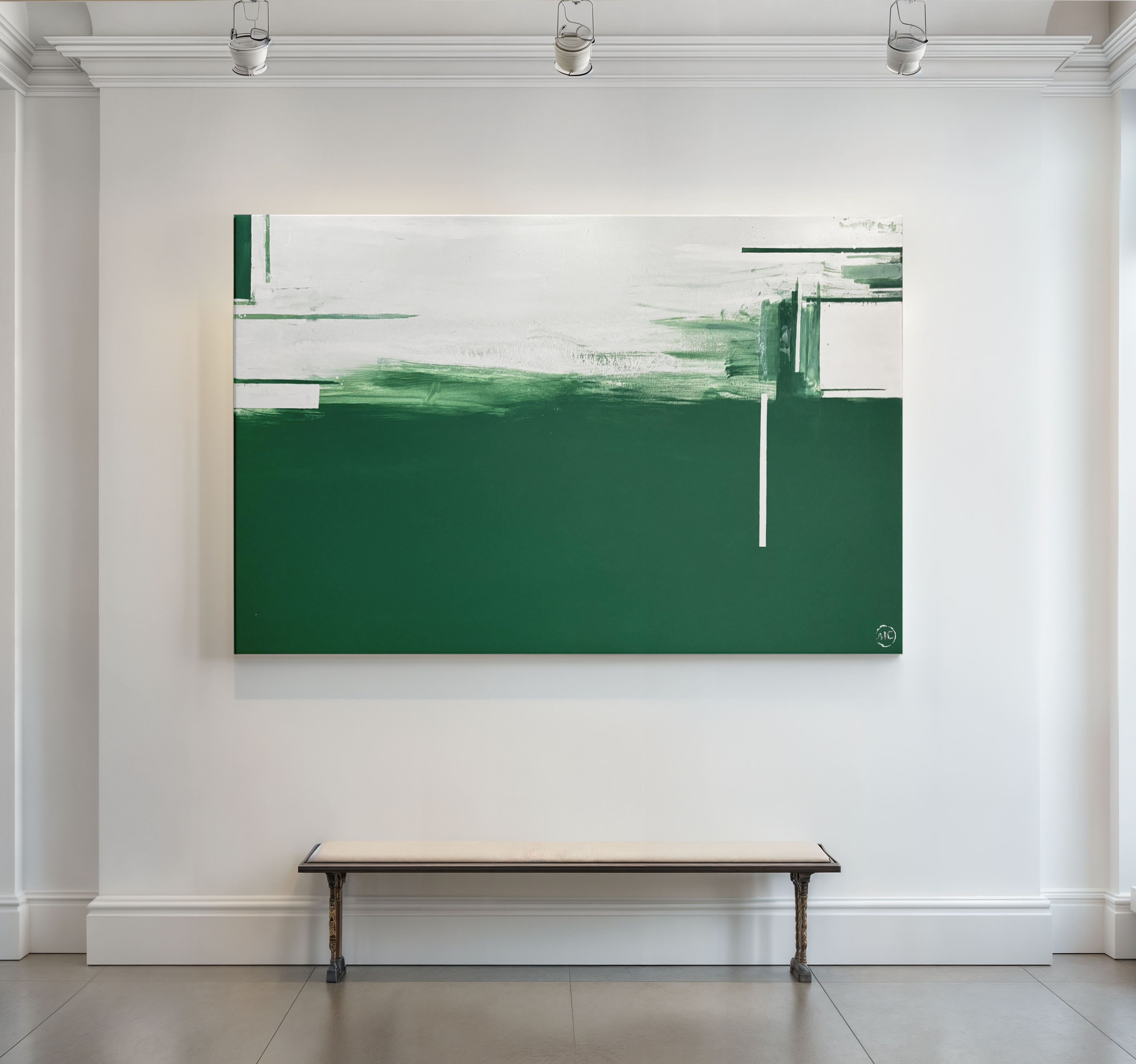 'Green' Acrylic on Canvas 40x60