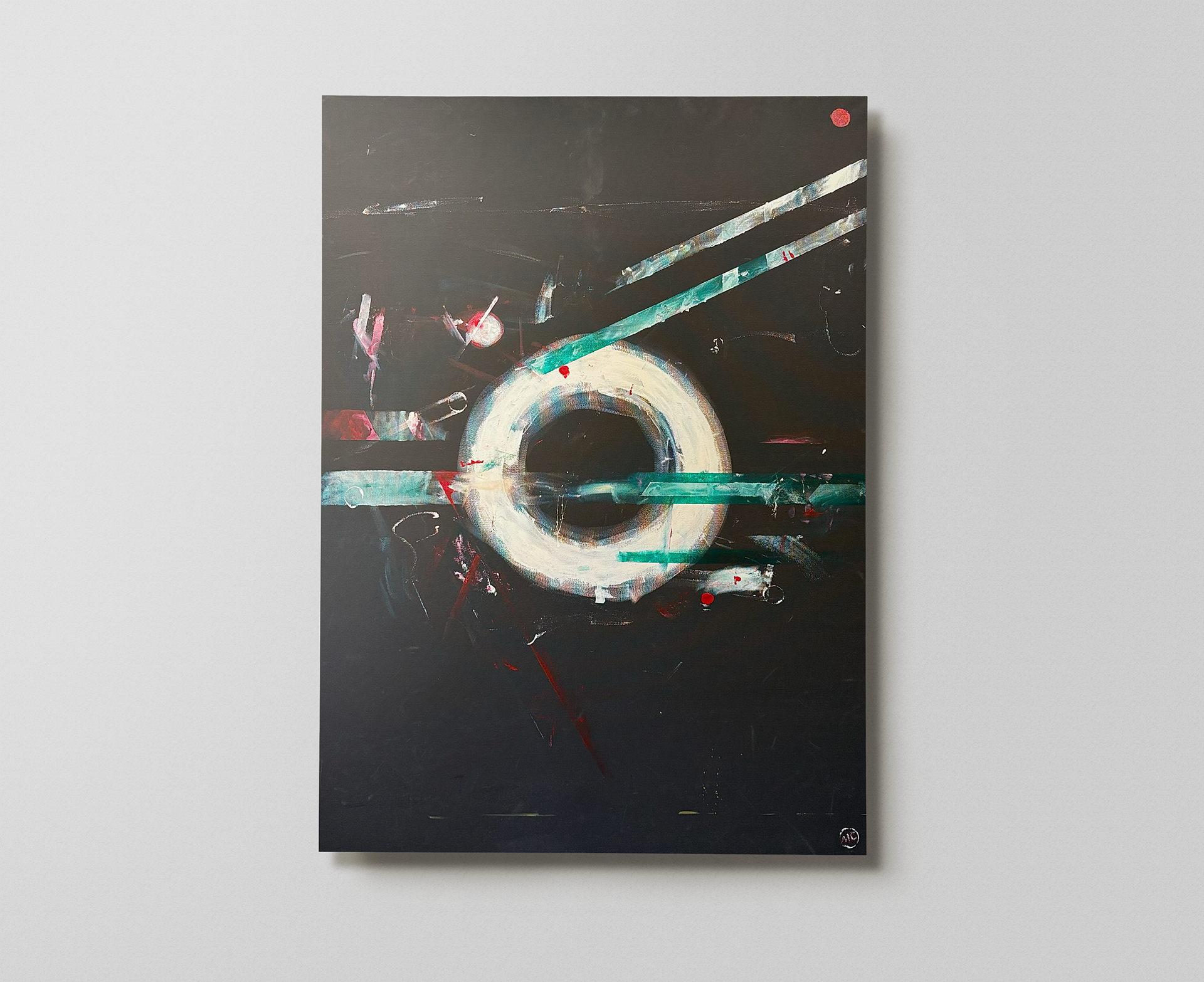 'The Eye' Acrylic on Canvas 36x48