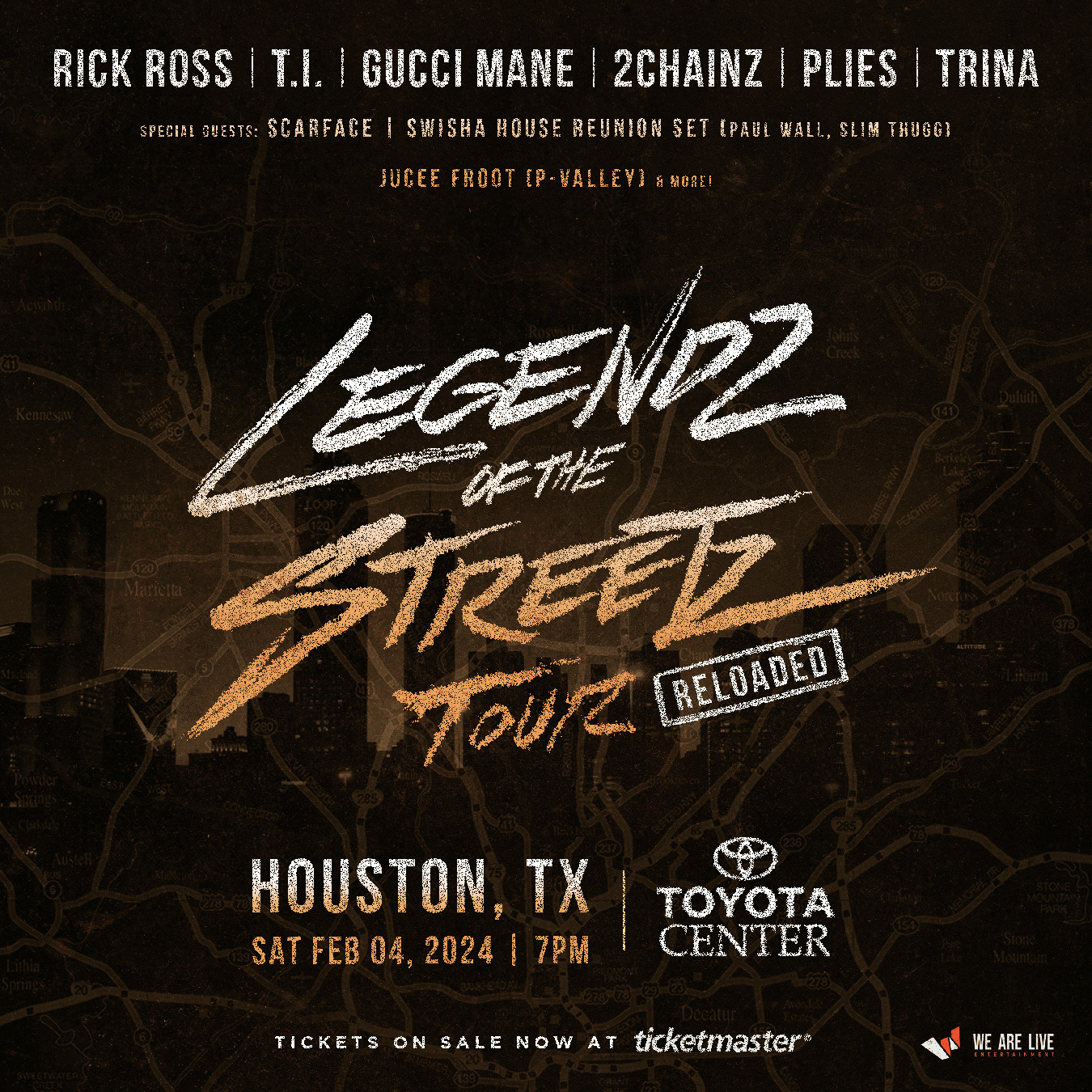 Austin Showtime LEGENDZ OF THE STREETZ TOUR