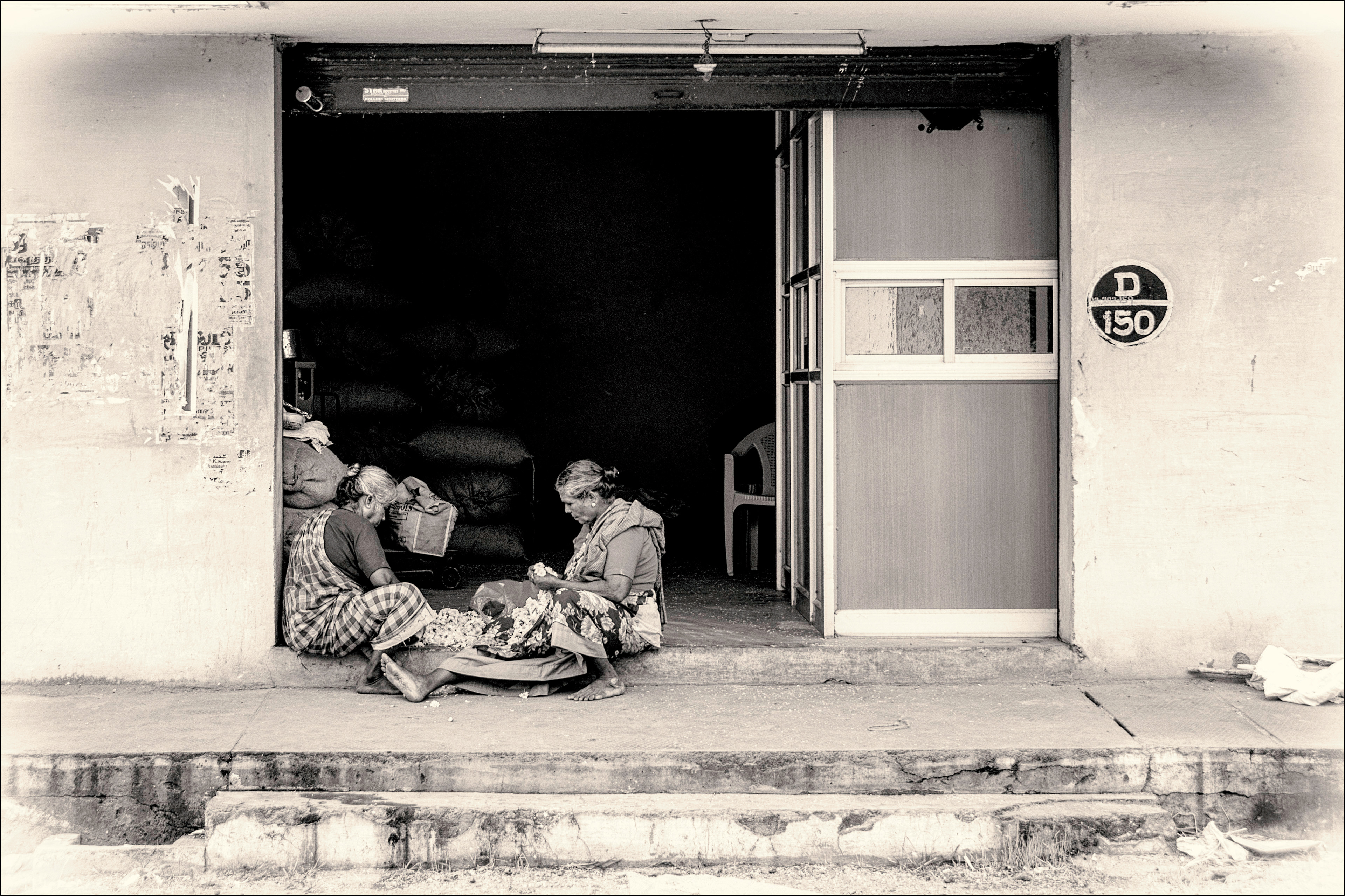 Préparation des fleurs