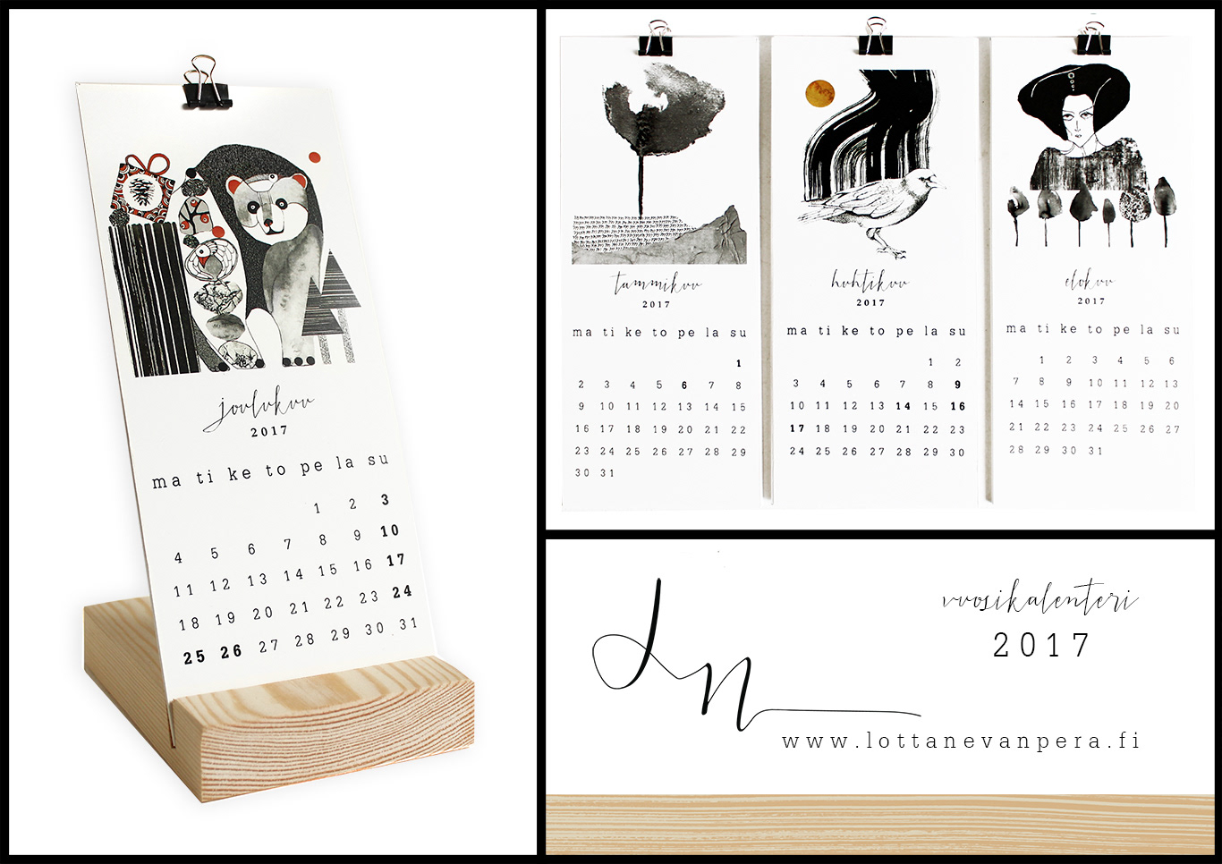 Taidekalenteri, 2017
