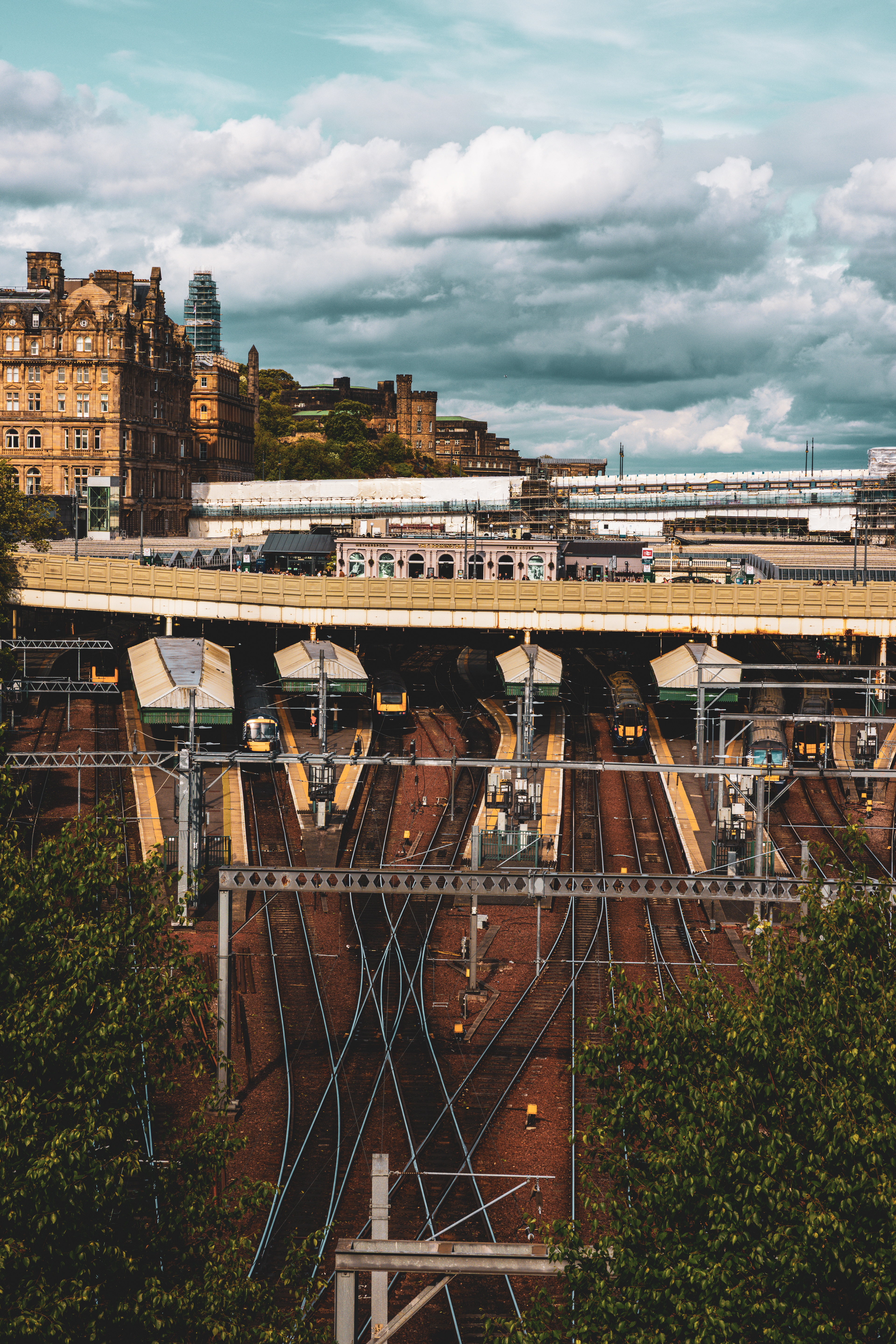 Edinburgh Waverley station, Scotland