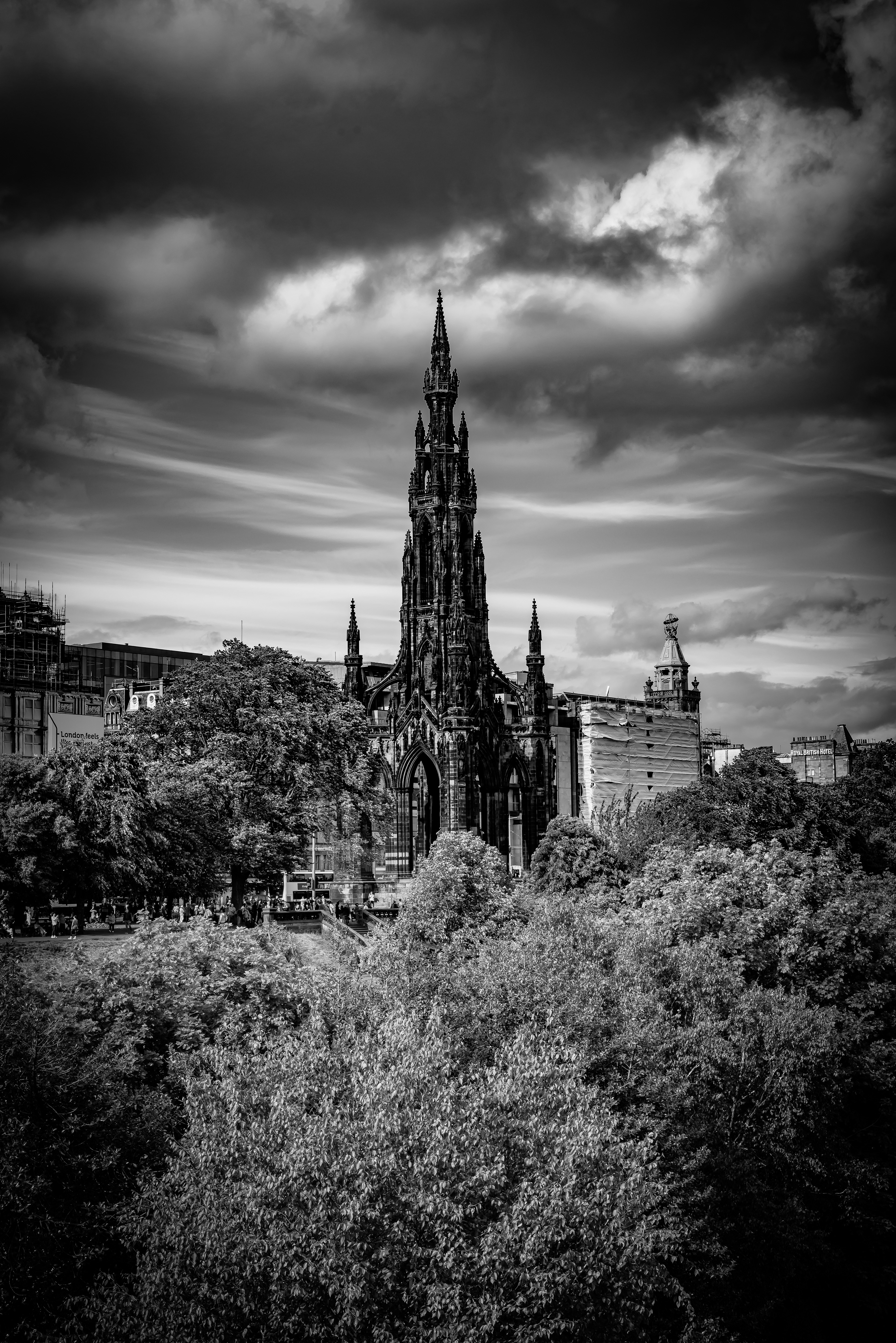 Scott Monument, Edinburgh, Scotland