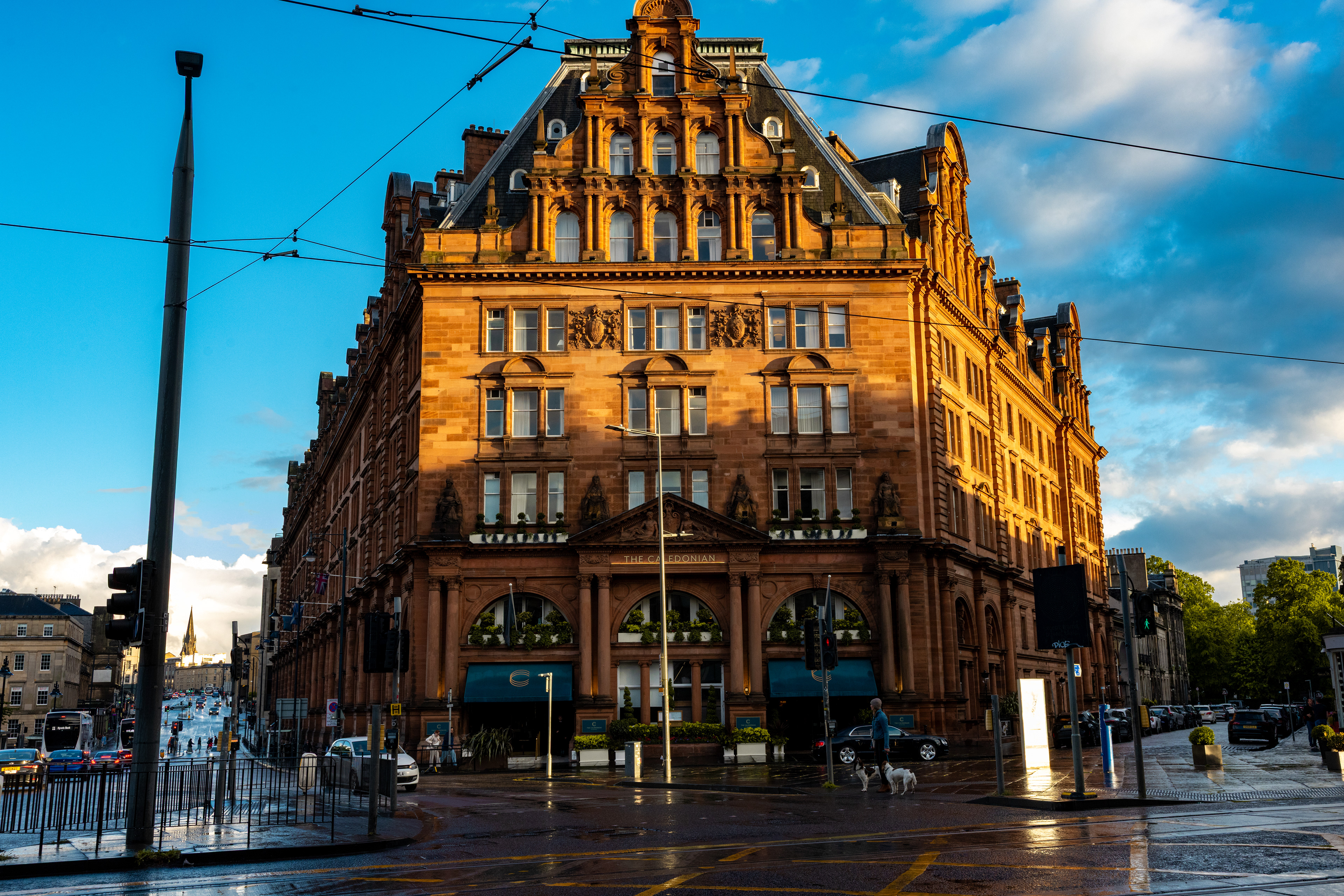 The Caledonian hotel, Edinburgh, Scotland