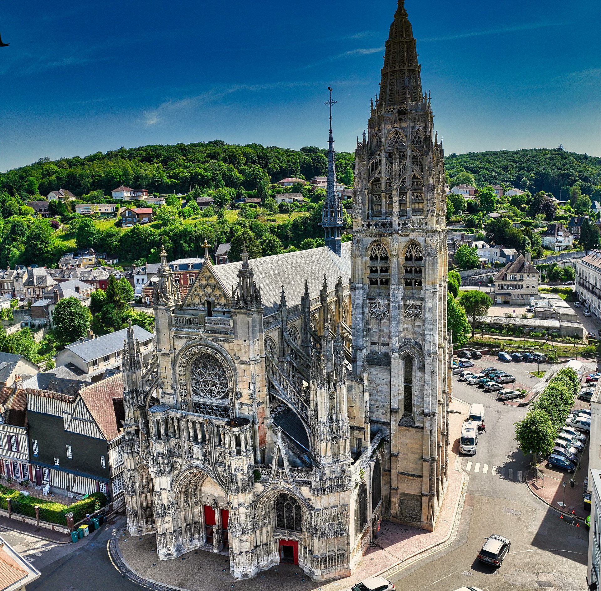 Notre-Dame à Caudebec-en-Caux de Rives-en-Seine