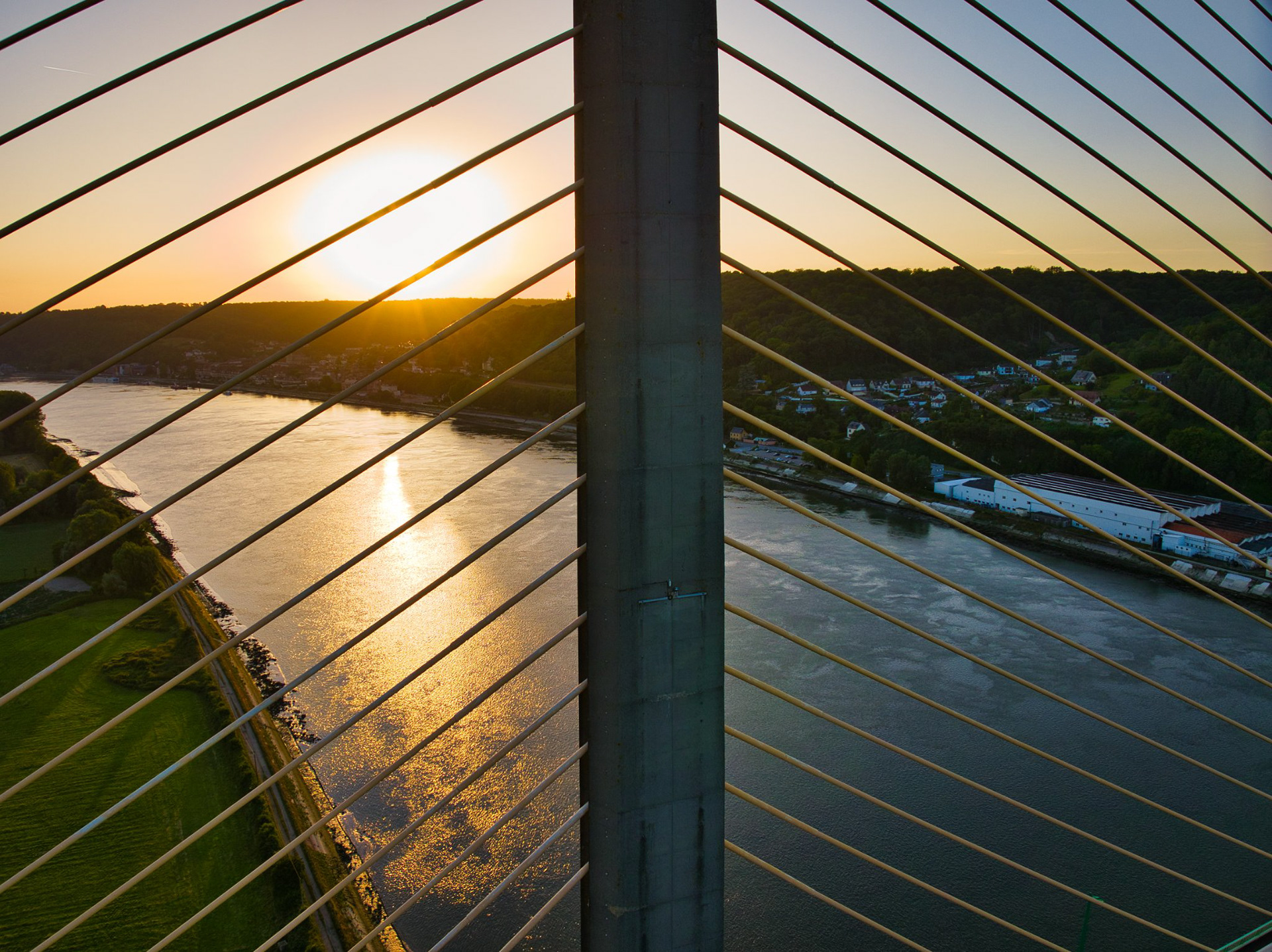 Pont de Brotonne North, France