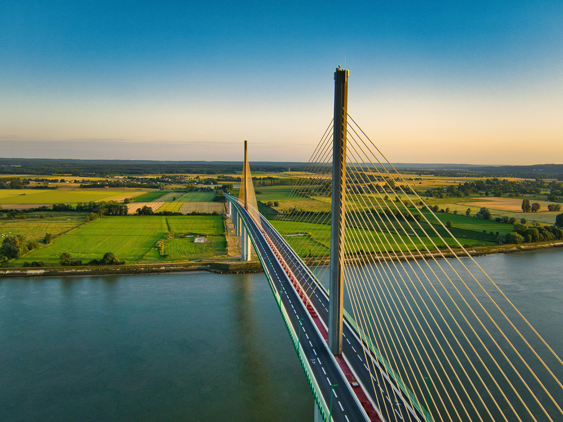 Pont de Brotonne North, France