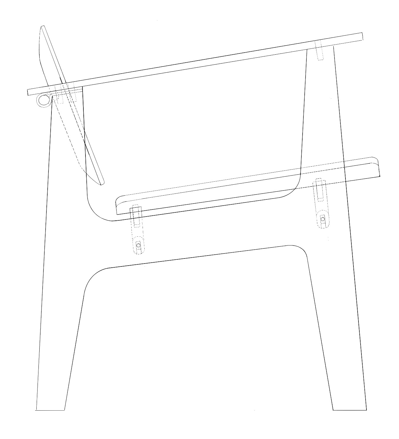 Profile of final chair