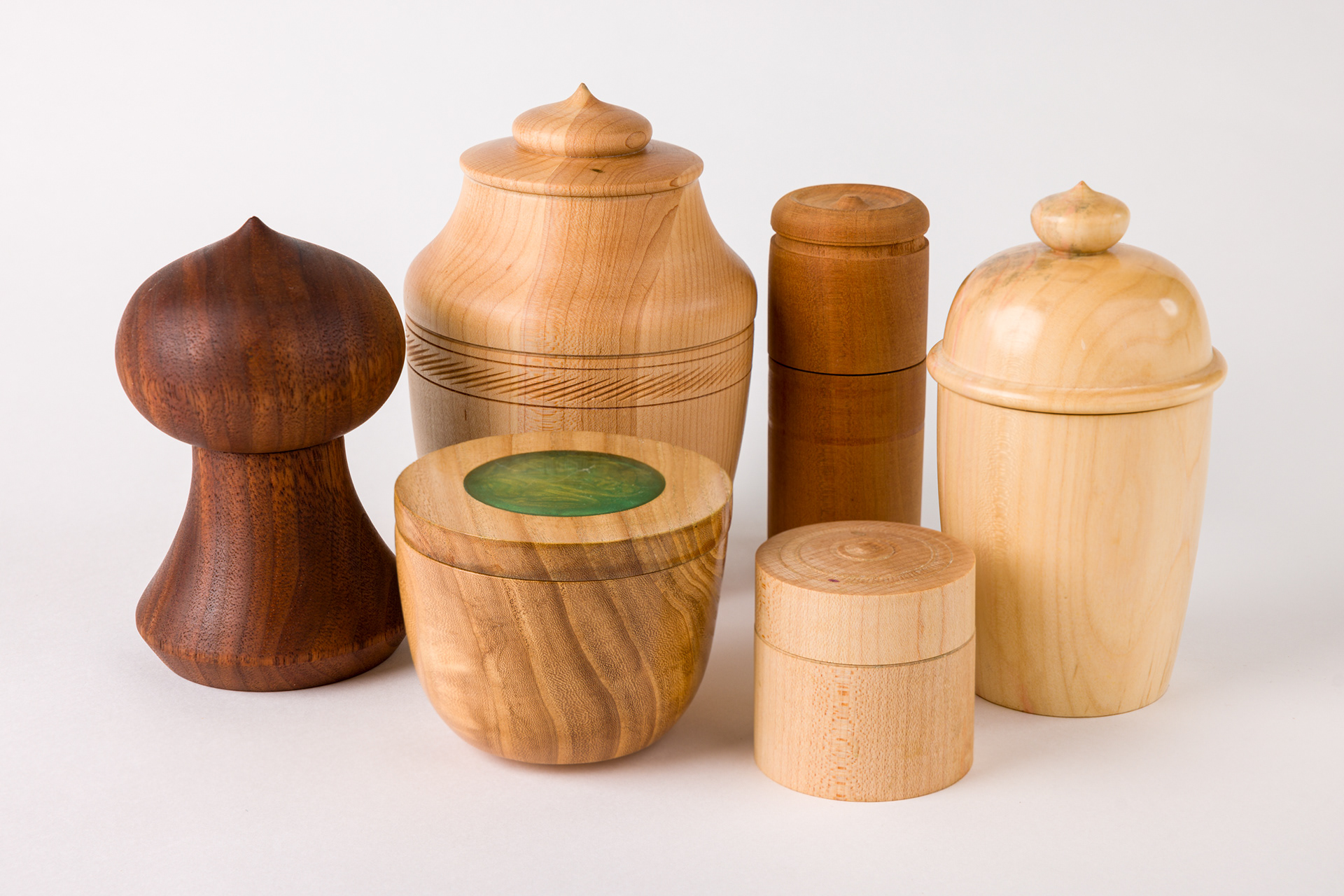 Lathe-turned Boxes