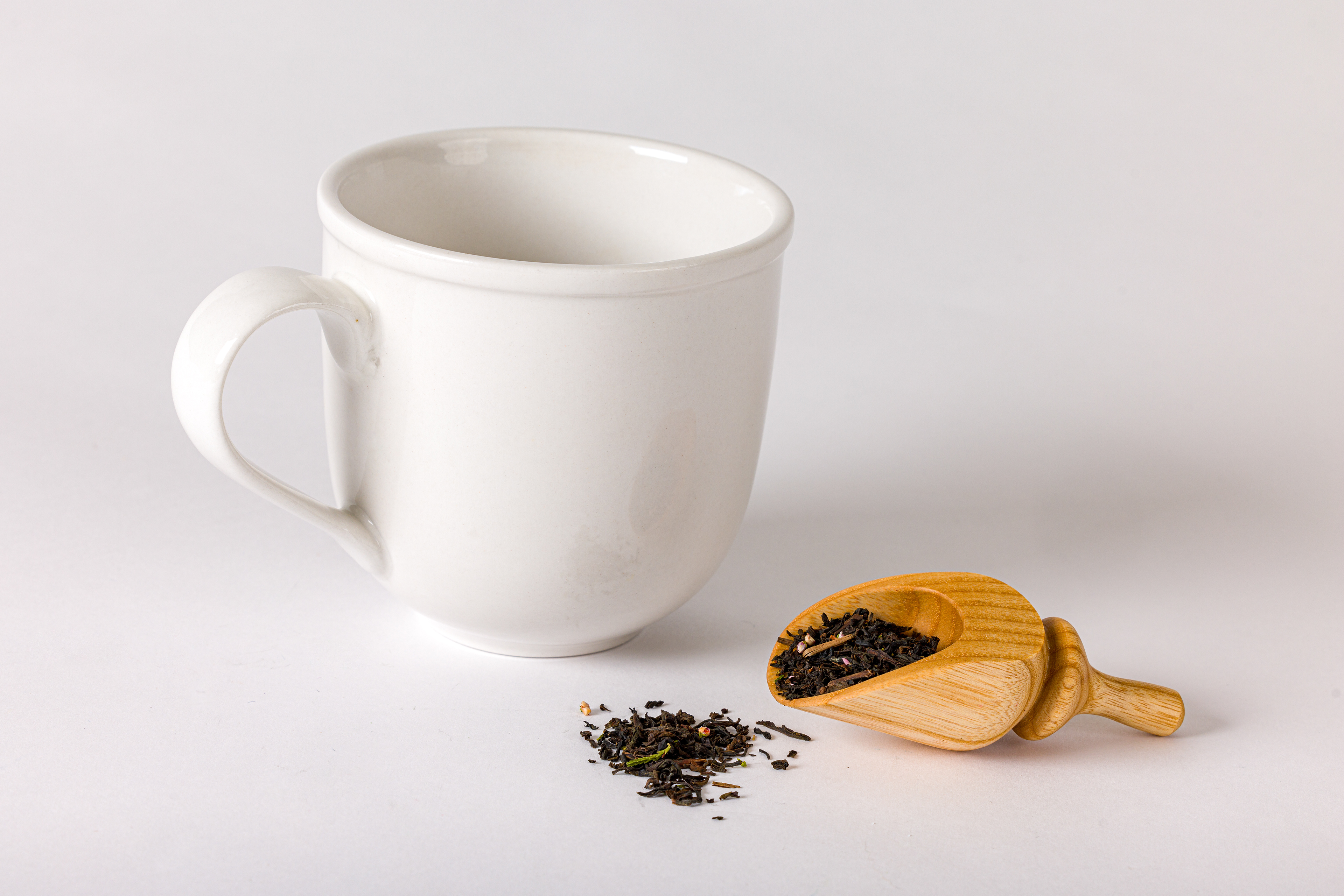 Tea Scoop in Oak