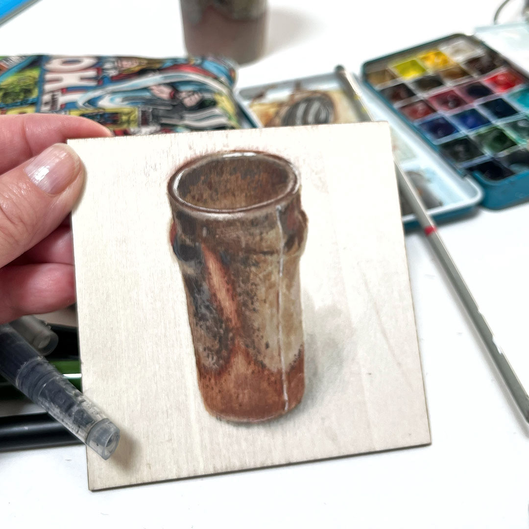 100 Days mini painting