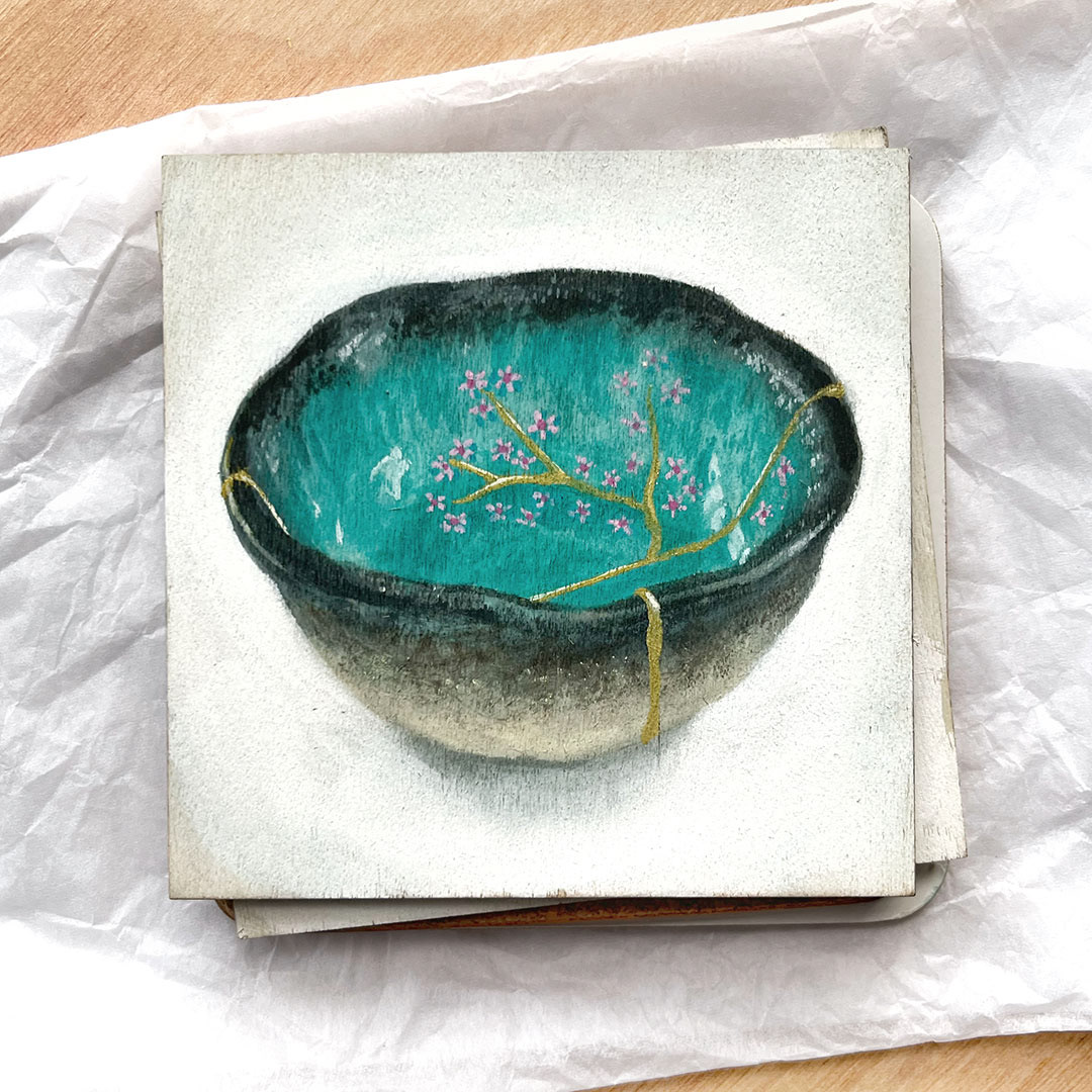 100 Days kintsugi