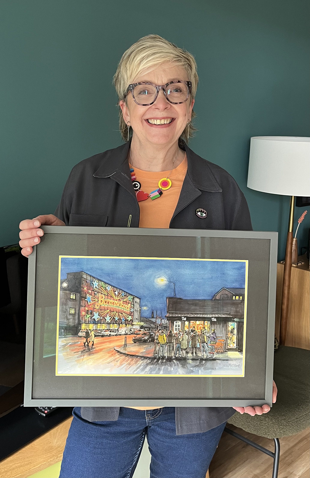 Liz with Ho Lee Fook commission