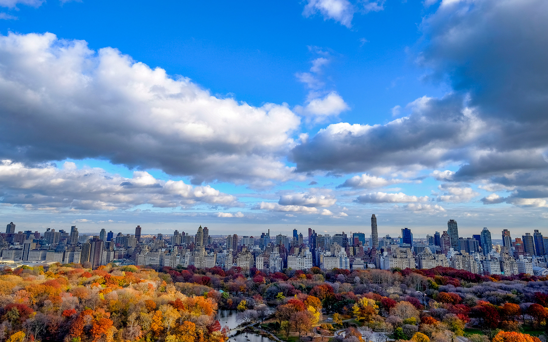 Upper East Side and Central Park, New York City