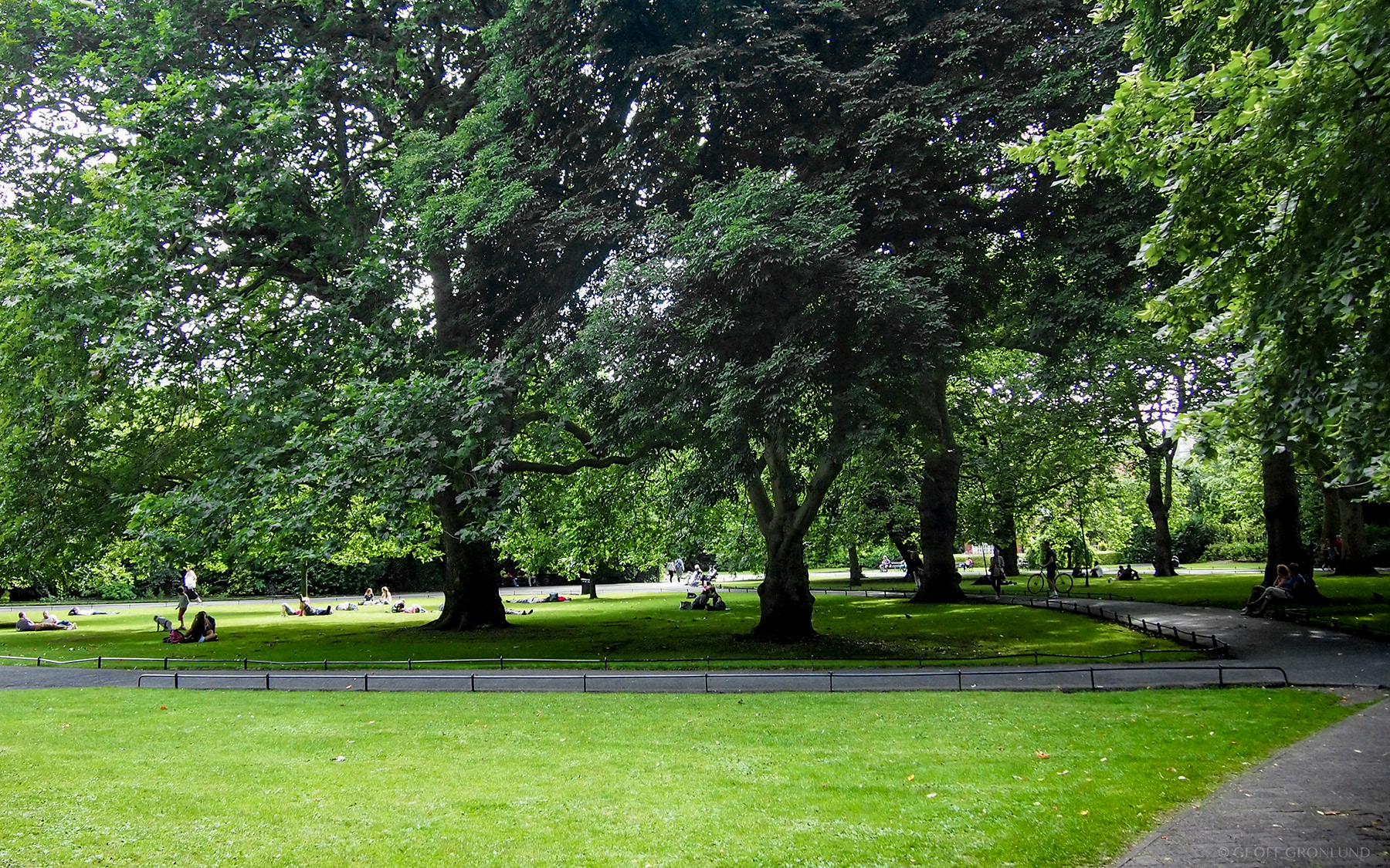 St. Stephens Green, Dublin, Ireland