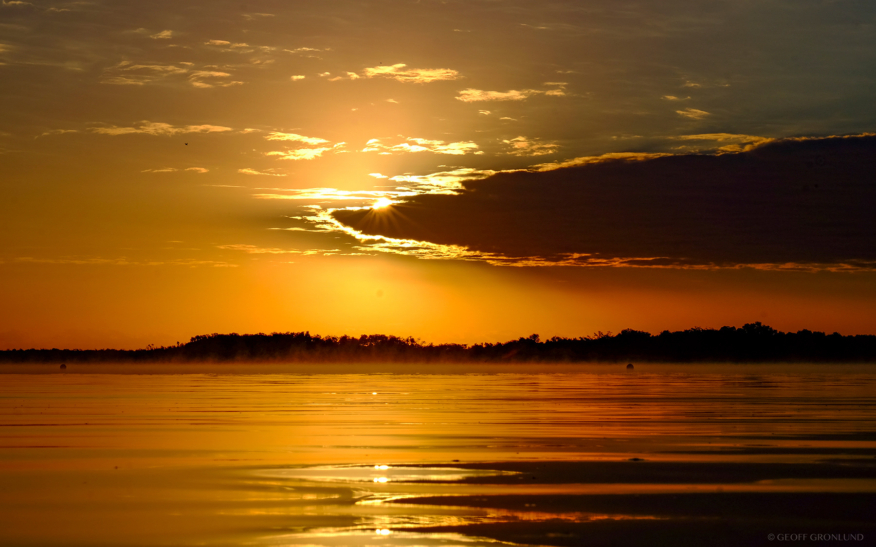 Sunrise, Bacalar Lagoon, Mexico (3)