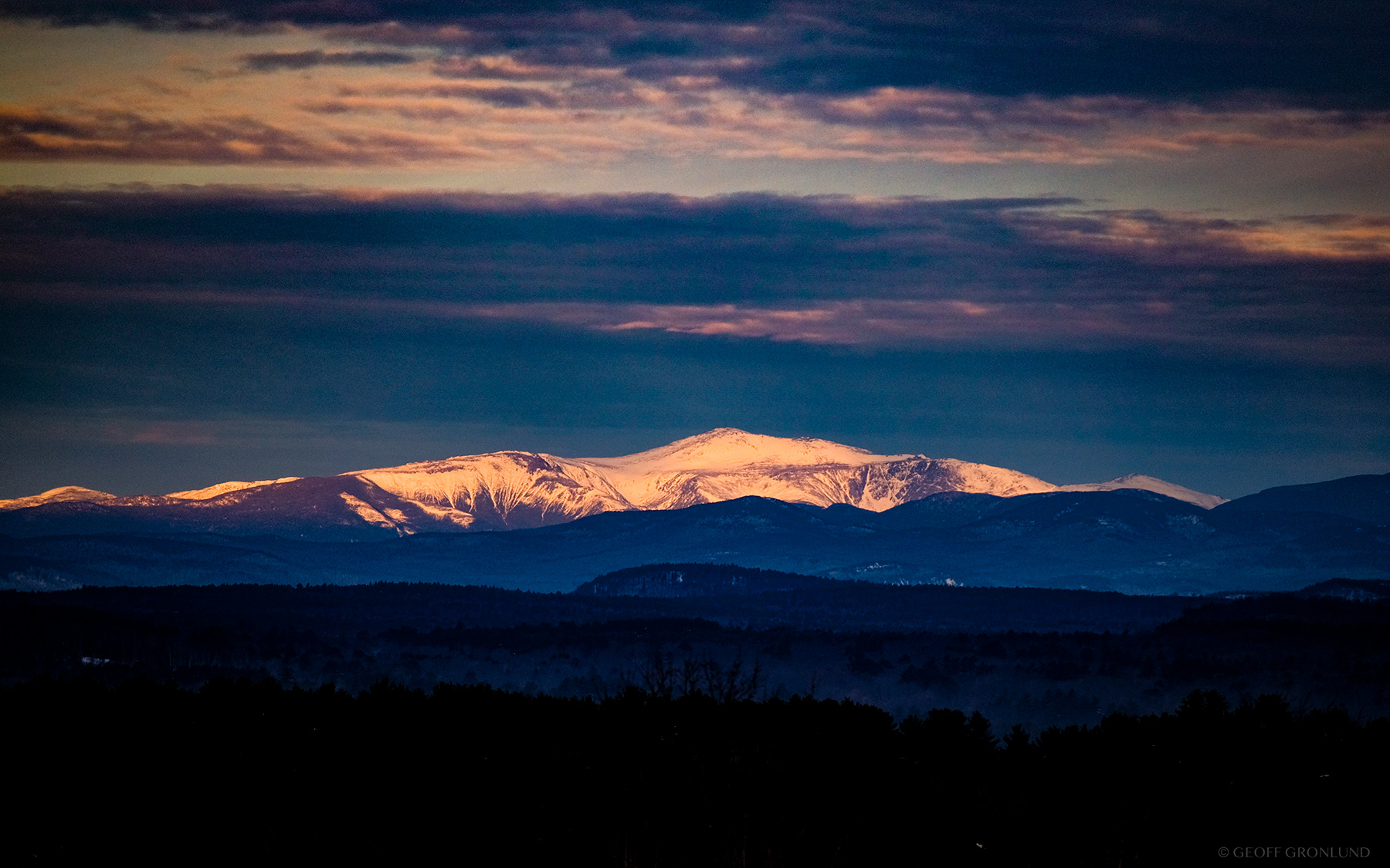 Dawn on Agiocochook, White Mountains, New Hampshire