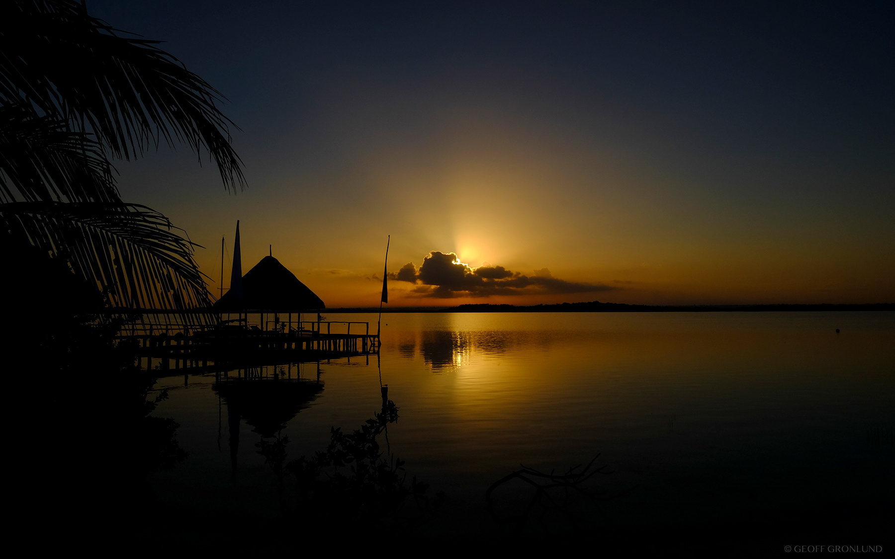 Sunrise, Bacalar Lagoon, Mexico (1)