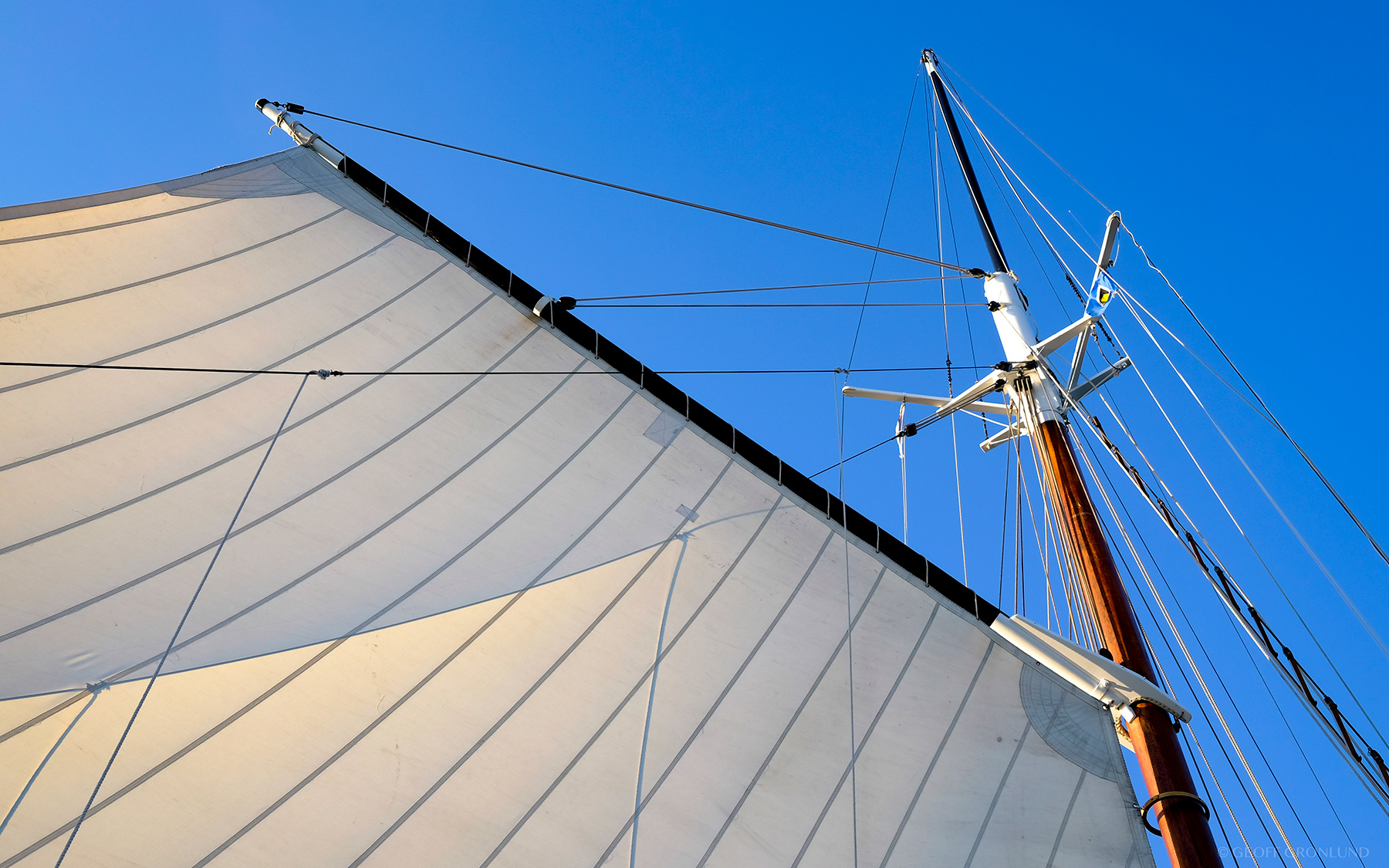 Gaff Rigged Frances, Portland, Maine