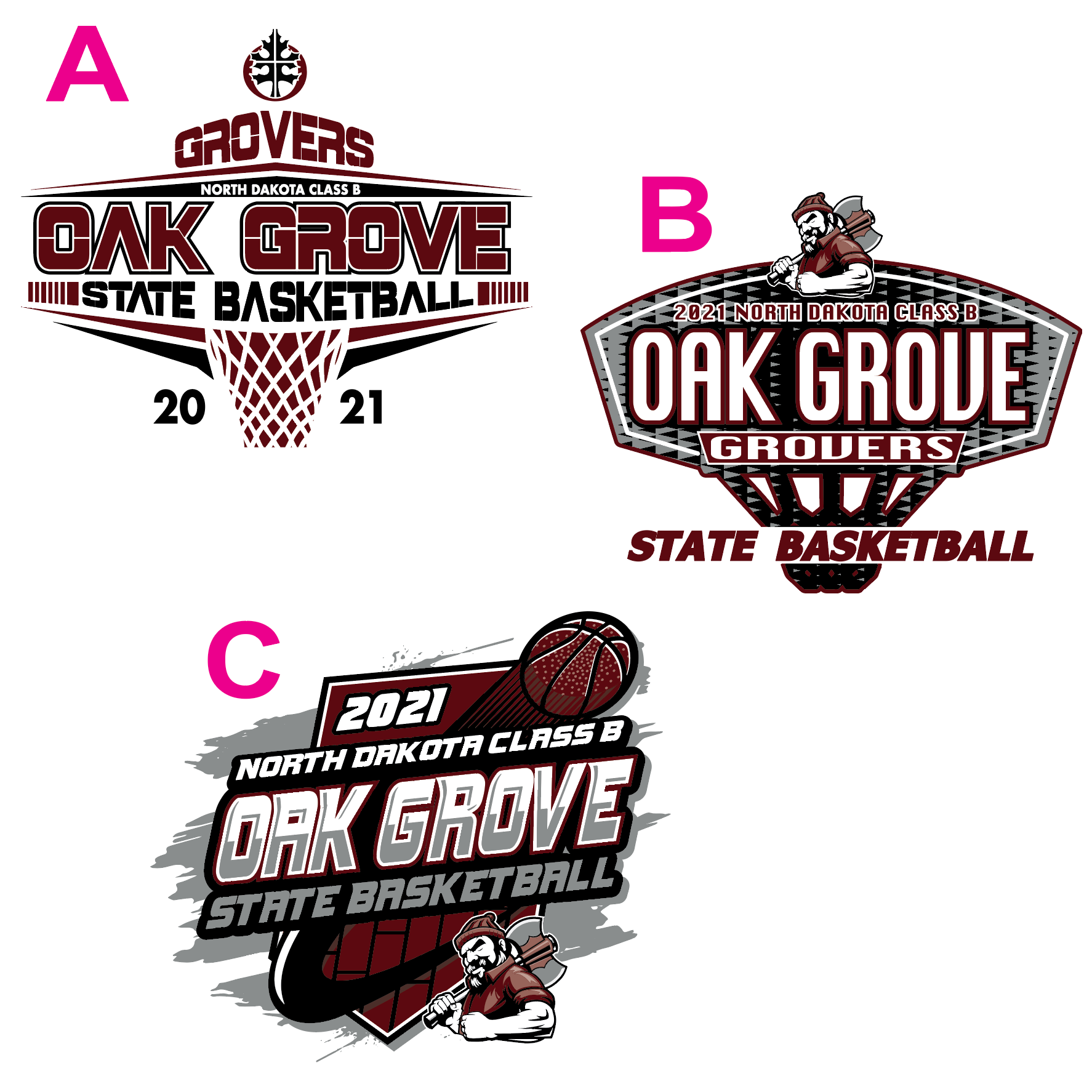 3 OPTION BBALL DESIGN FOR OAK GROVE