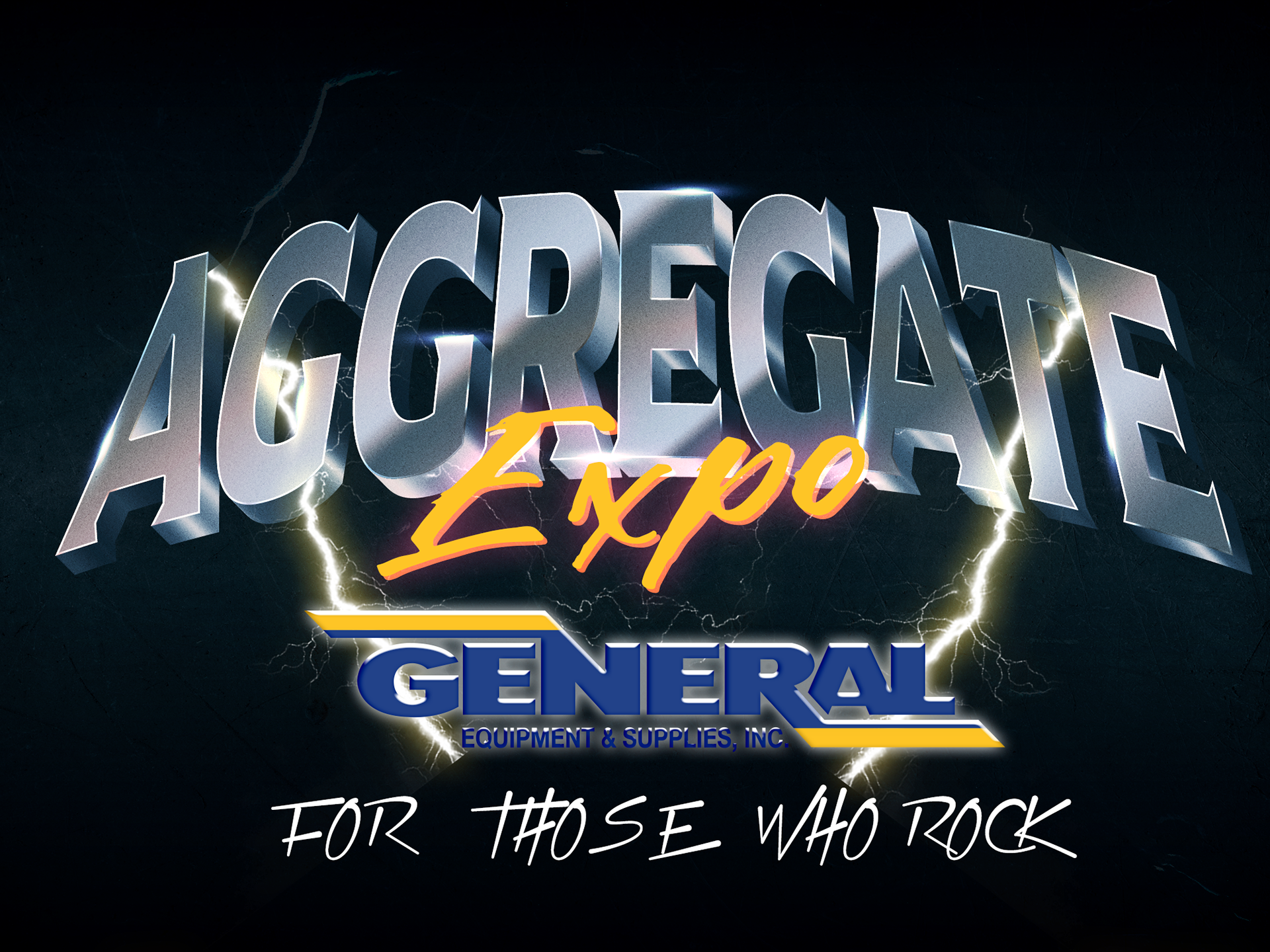 AGGREGATE CONFERENCE DESIGN WITH PLAY ON WORDS "ROCK N' ROLL" #4