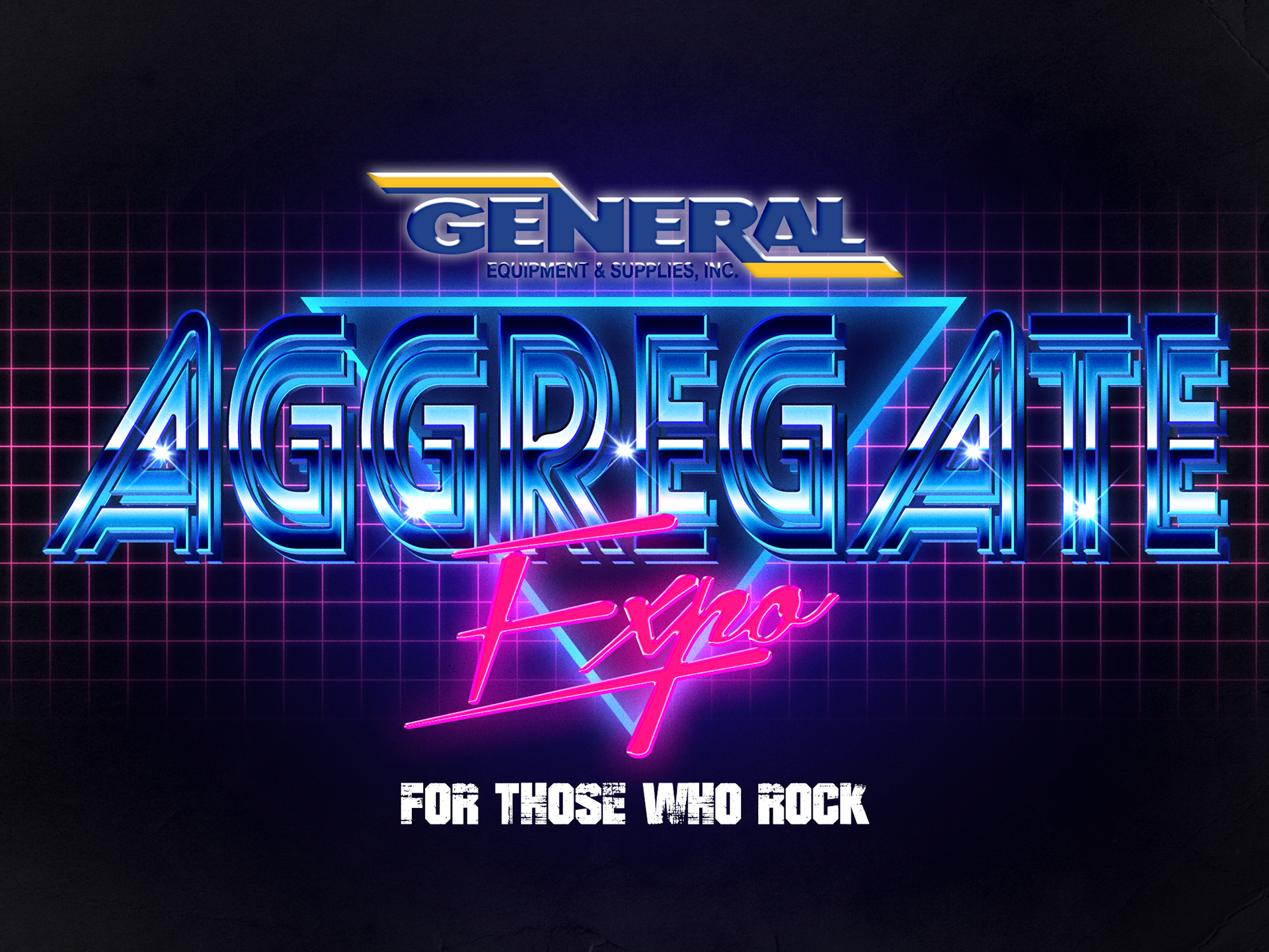 AGGREGATE CONFERENCE DESIGN WITH PLAY ON WORDS "ROCK N' ROLL" #3