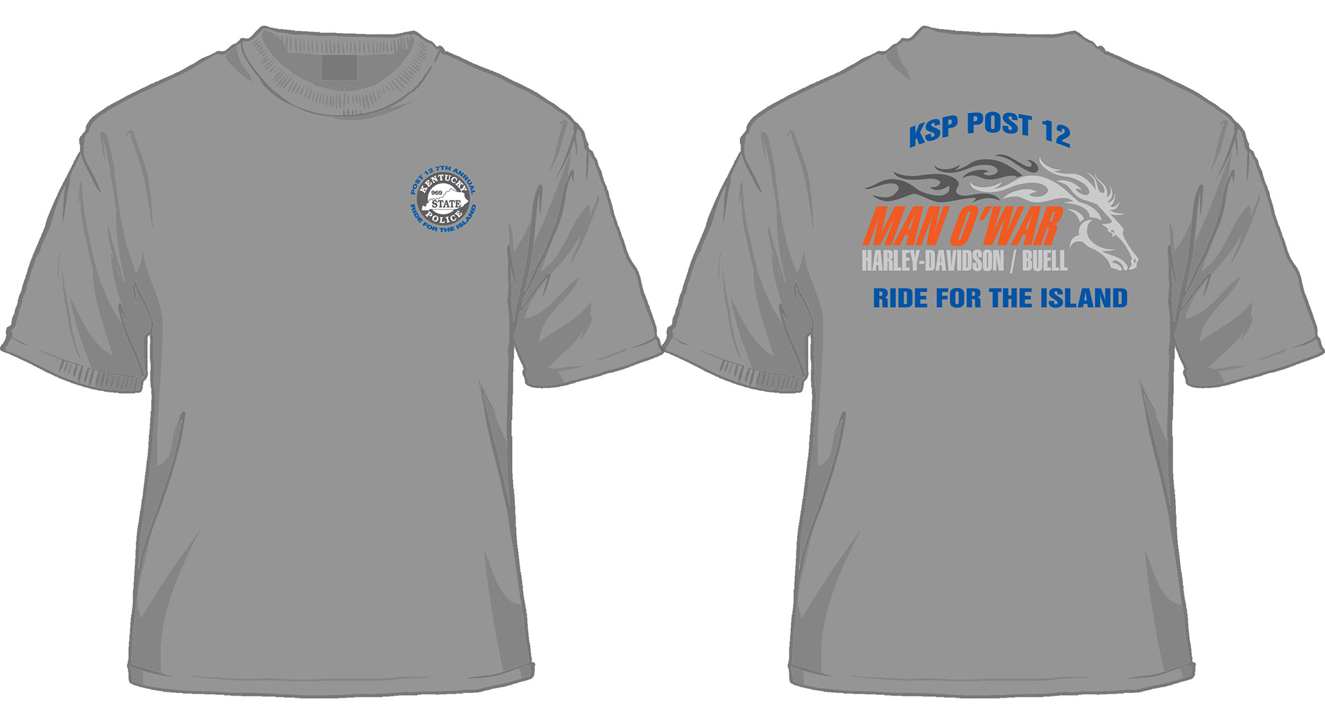 KSP RIDE FOR THE ISLAND TEE