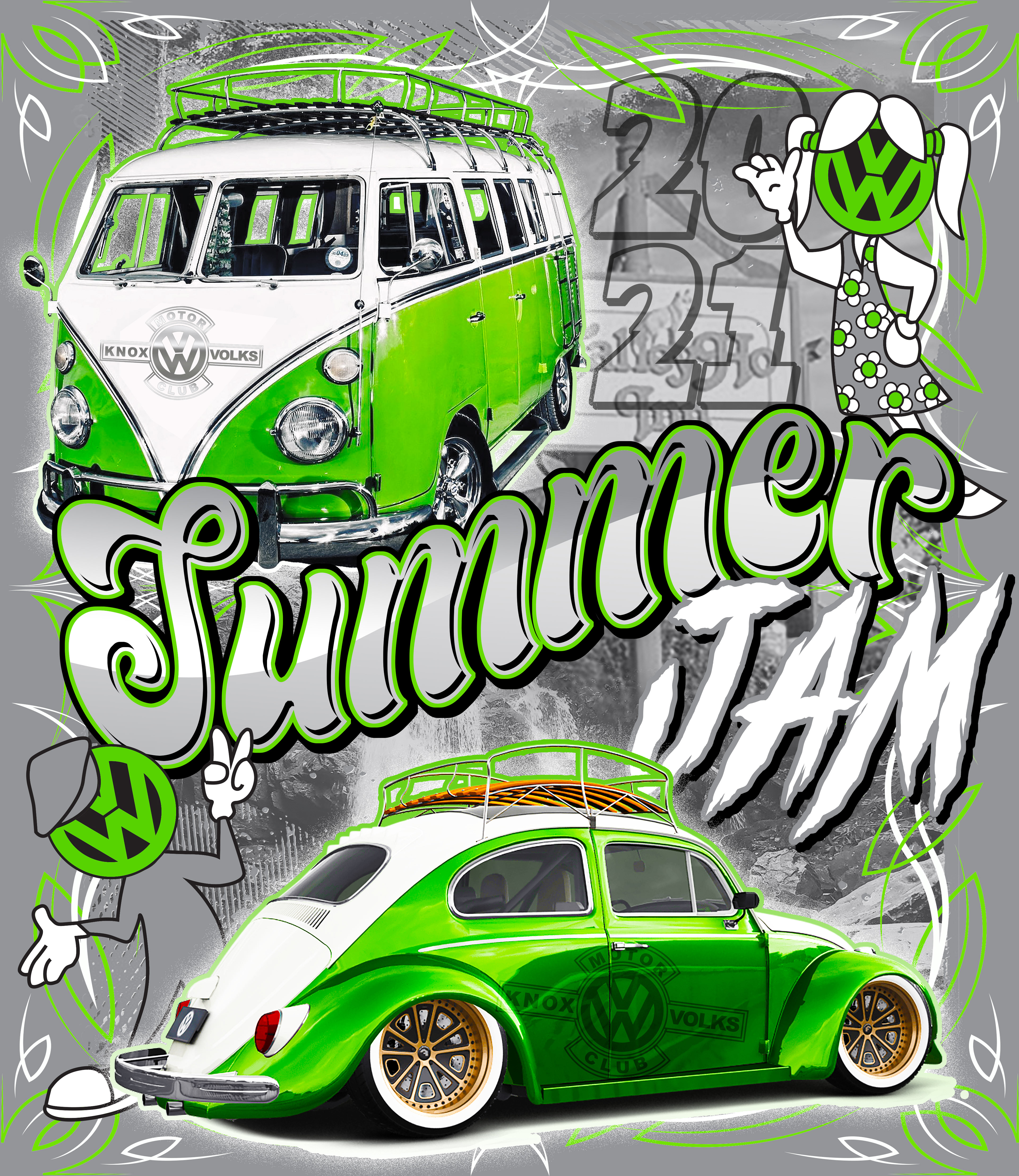 OFFICIAL 2021 SUMMER JAM TEE DESIGN GATLINBURG, TN.