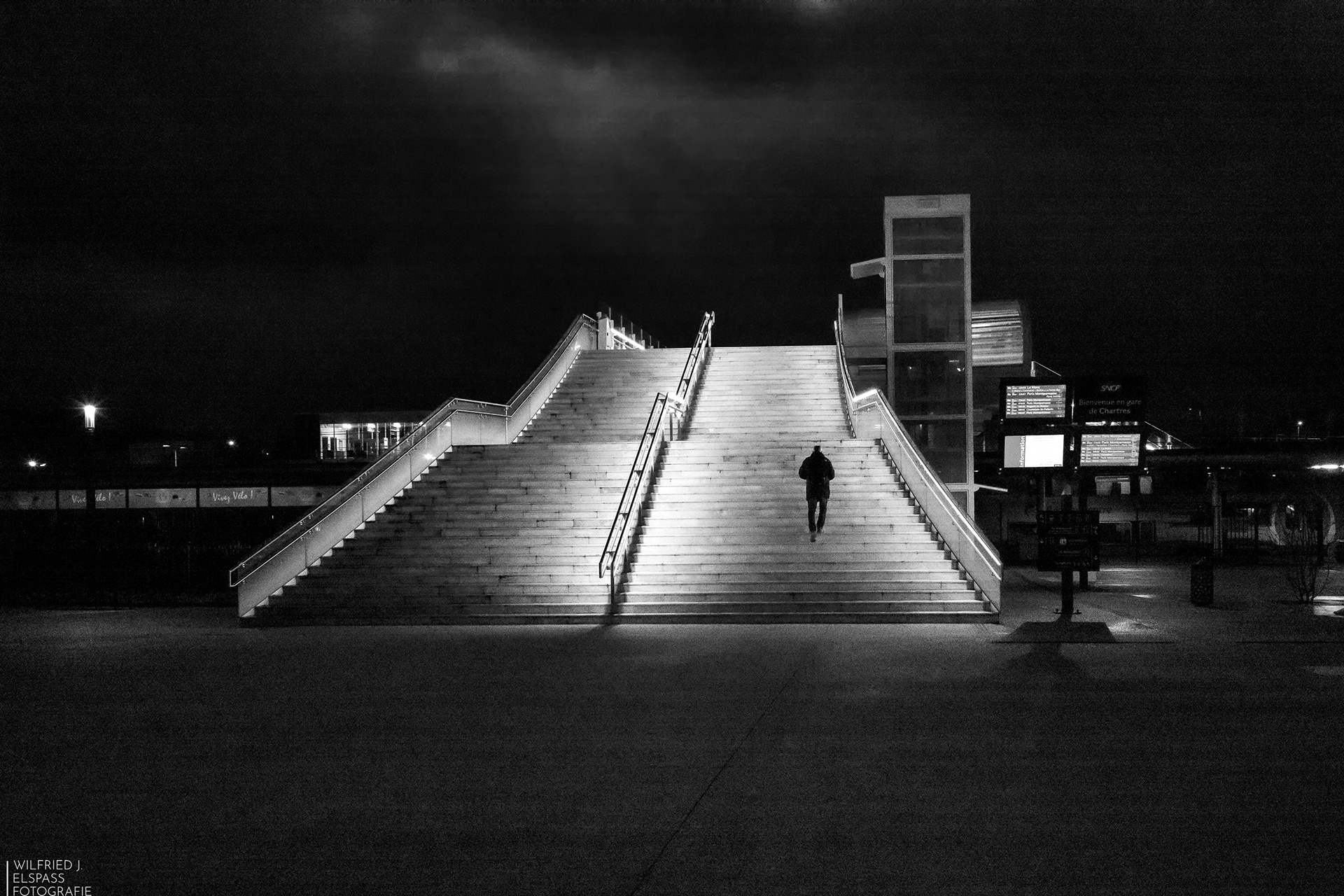 Late night all alone