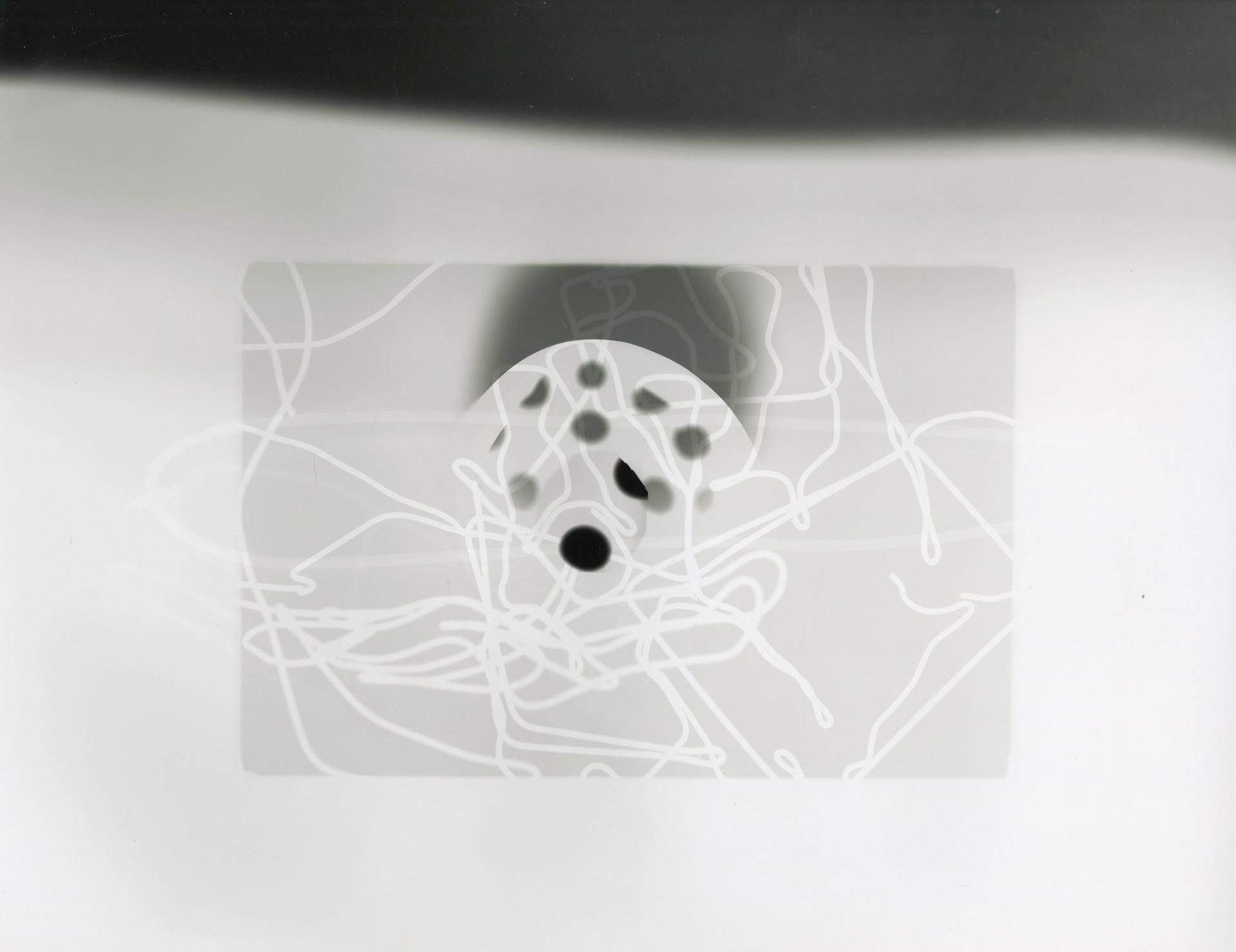 VERTIGO: GELATIN SILVER PRINT (PHOTOGRAM, MIXED MEDIA)