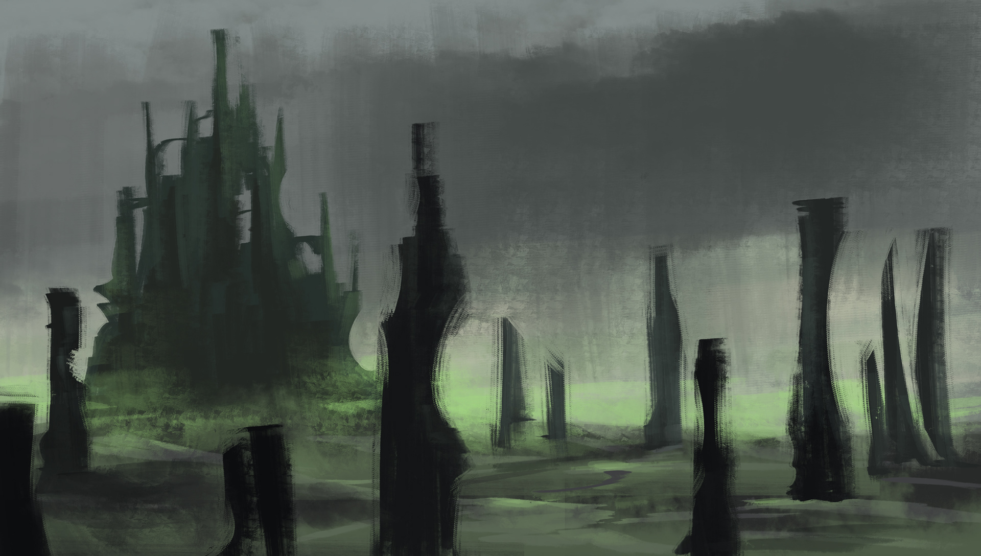 Discarded design for Fantaghirò redesign project