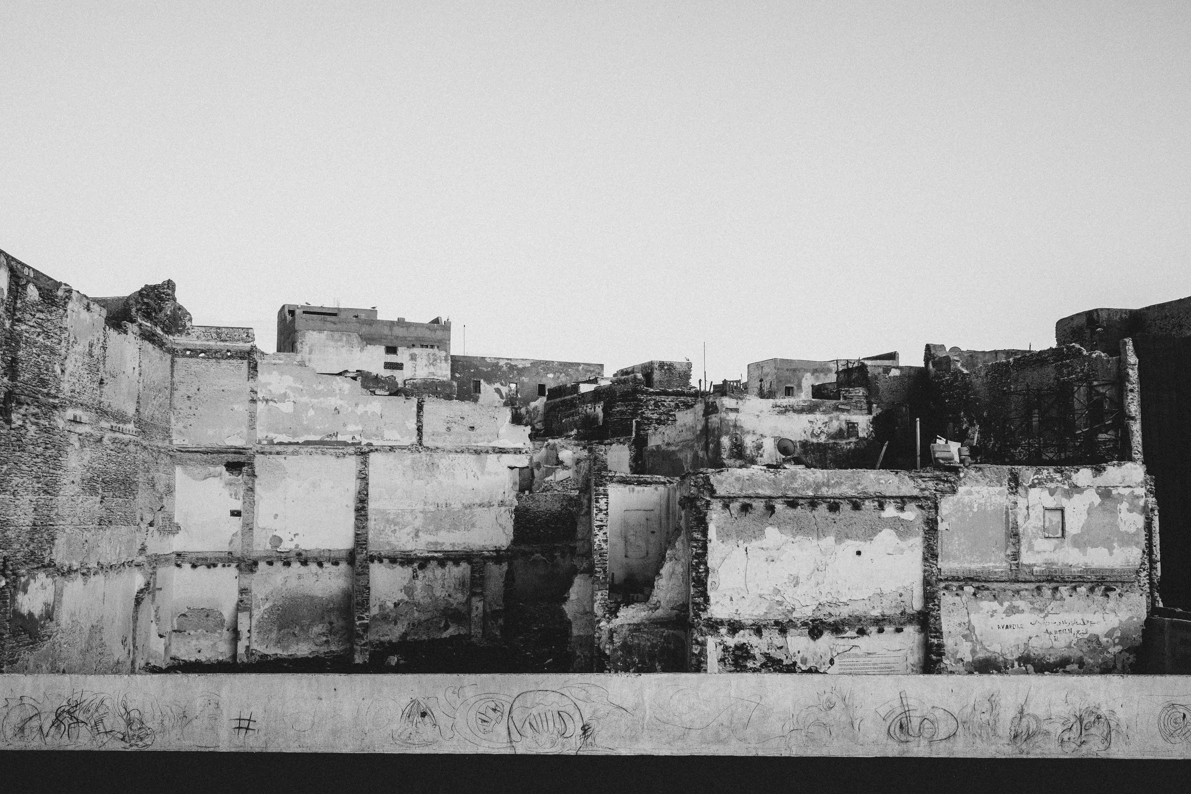Quake ruins morocco, Morocco