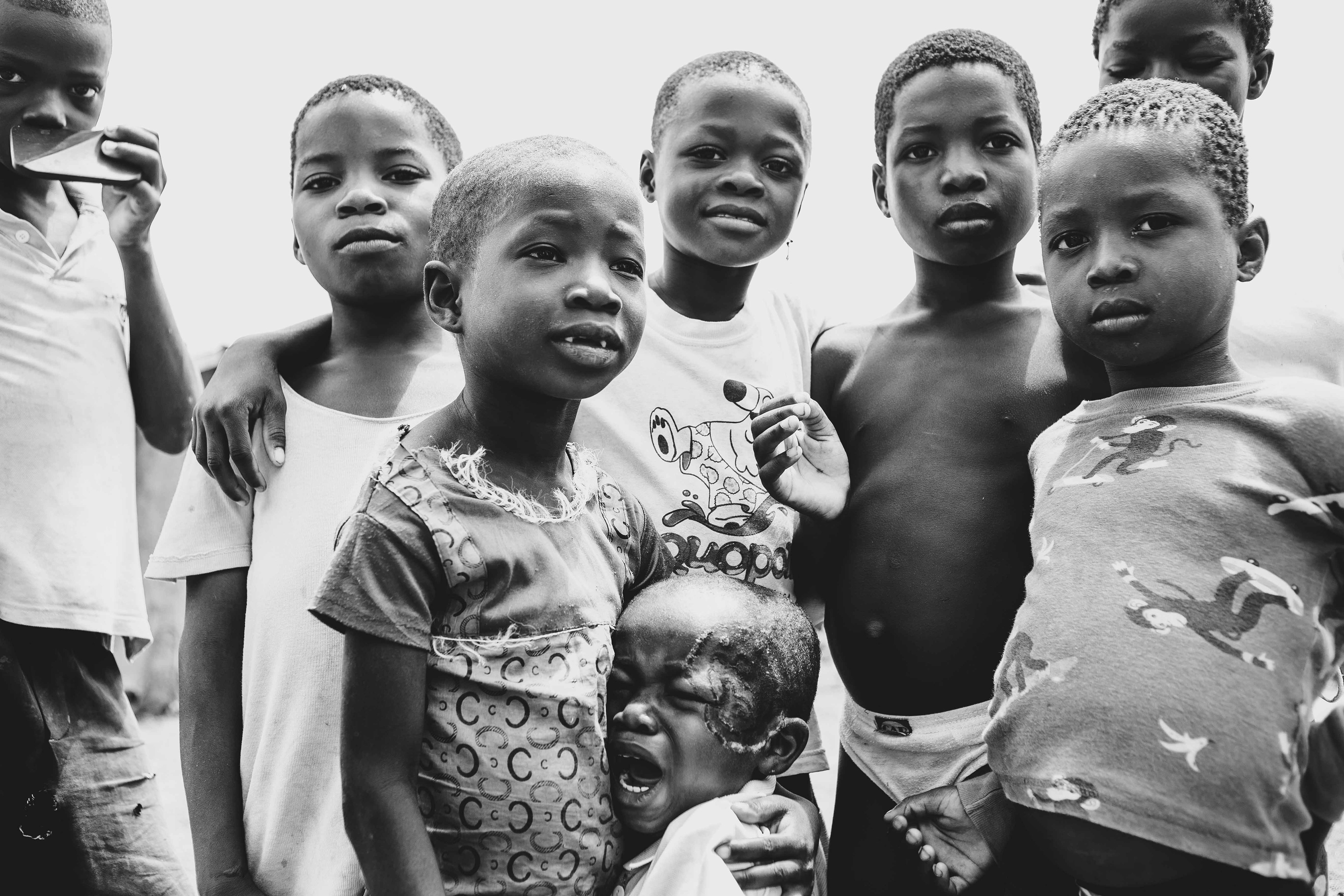 Ringworm, african village