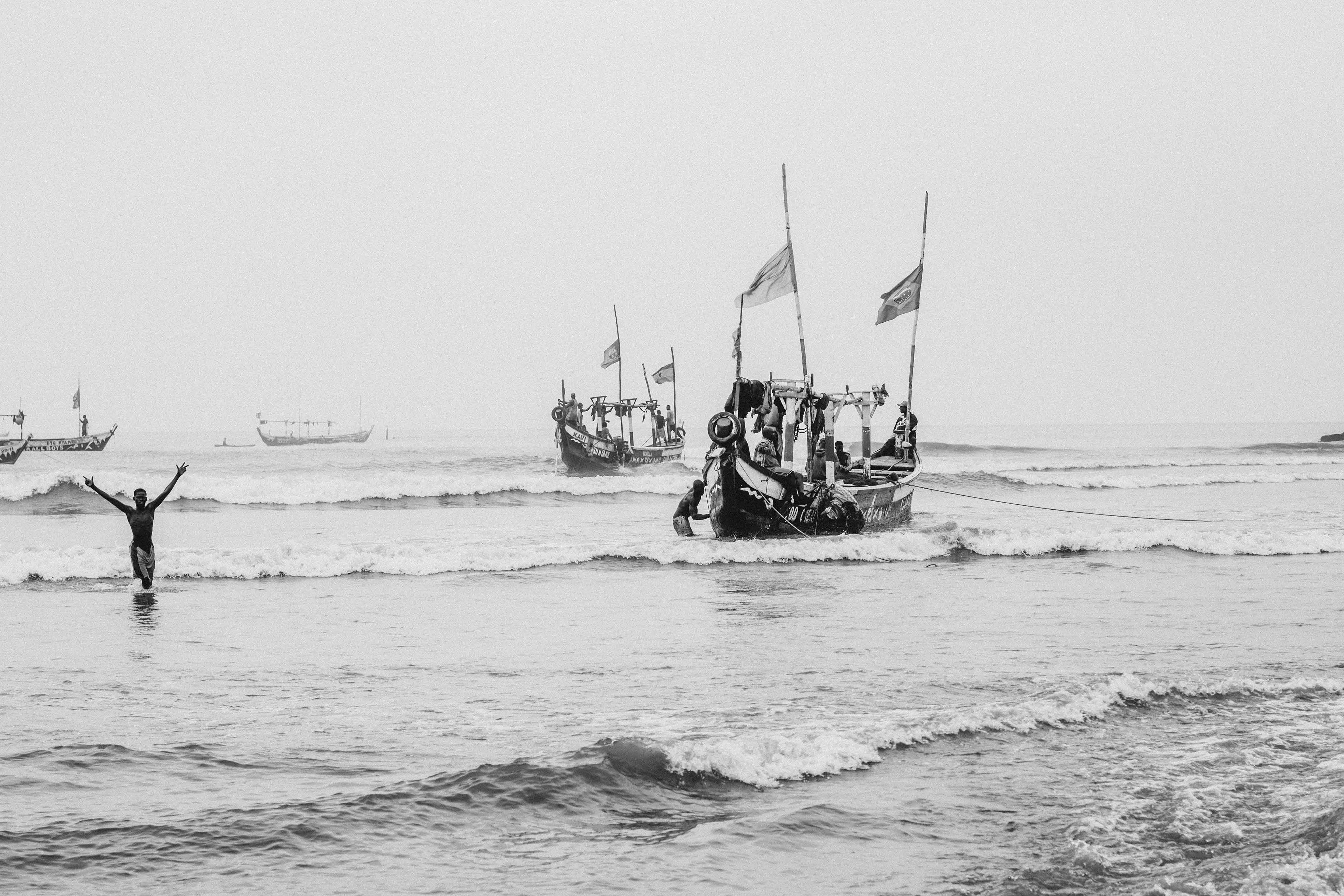 Fishermans village, Ghana