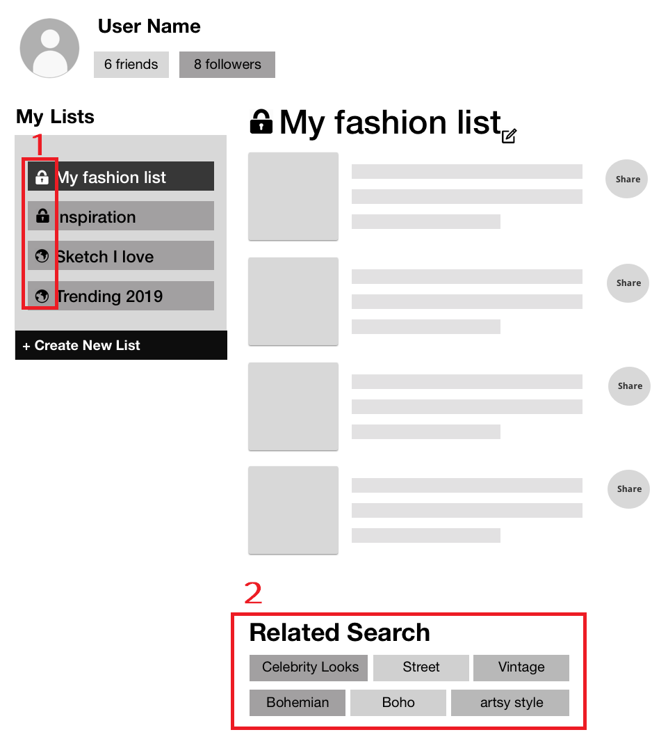 Revised list page, tested! It works much better.
