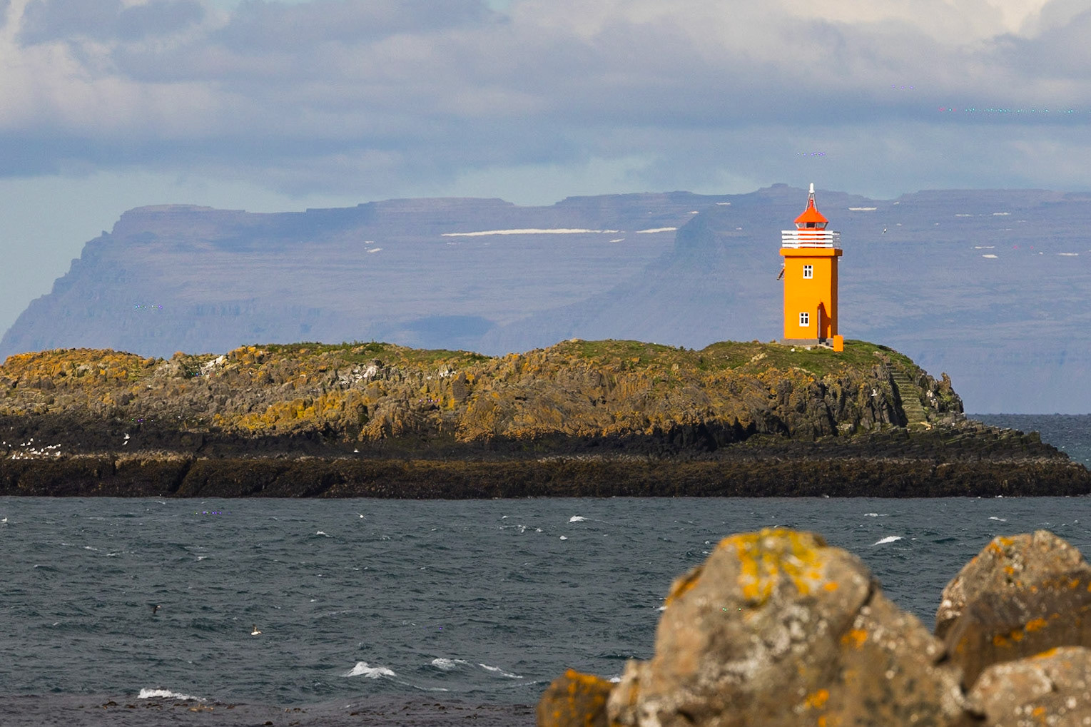 Lighthouse near Flatey Island