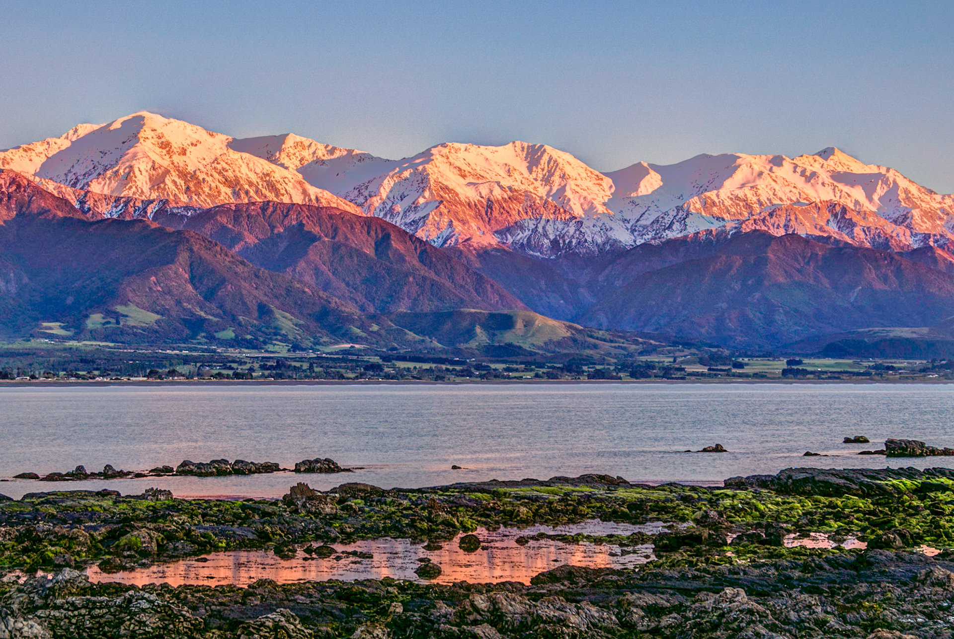 Looking NW across the bay