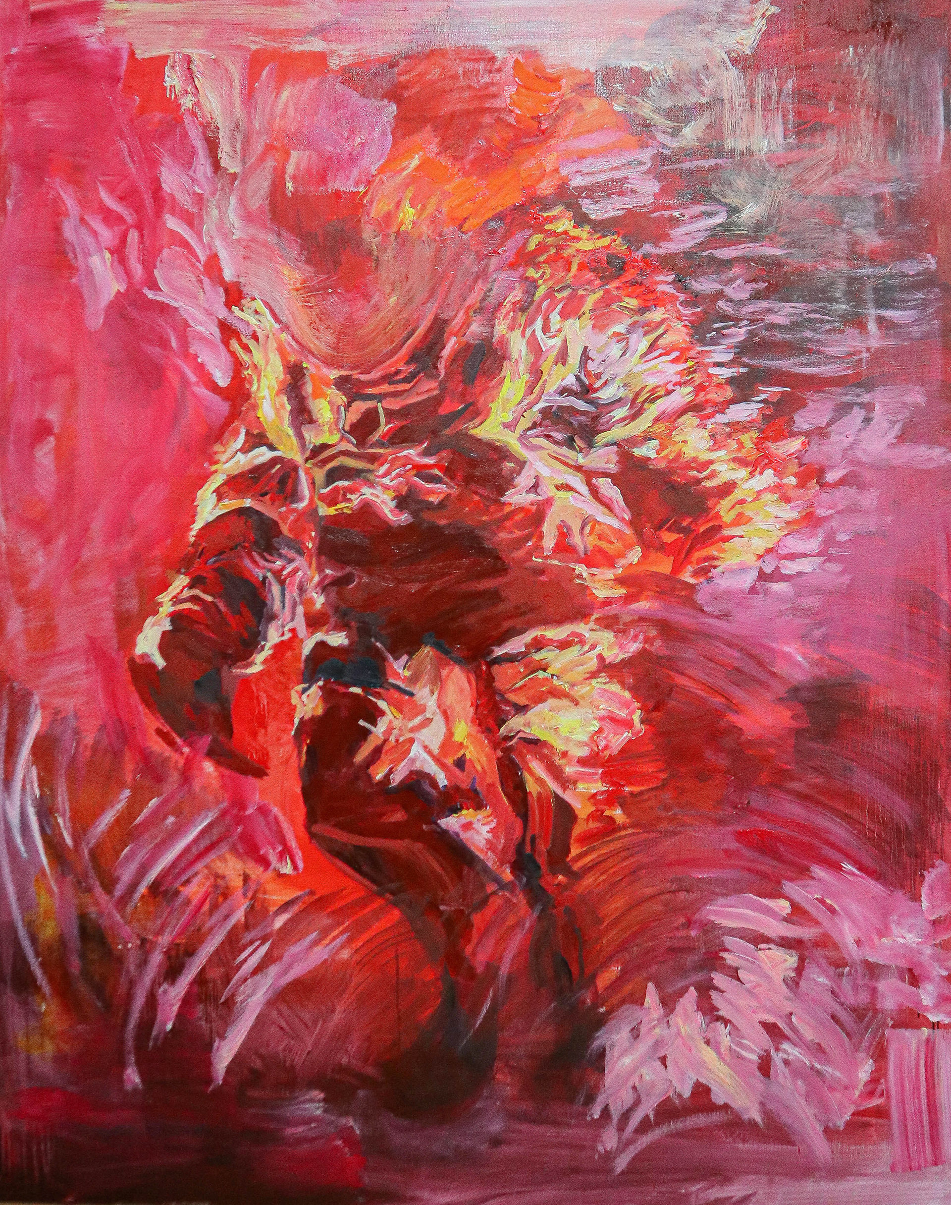 arsonist- lefty, oil on canvas, 162.2x130.3cm, 2022