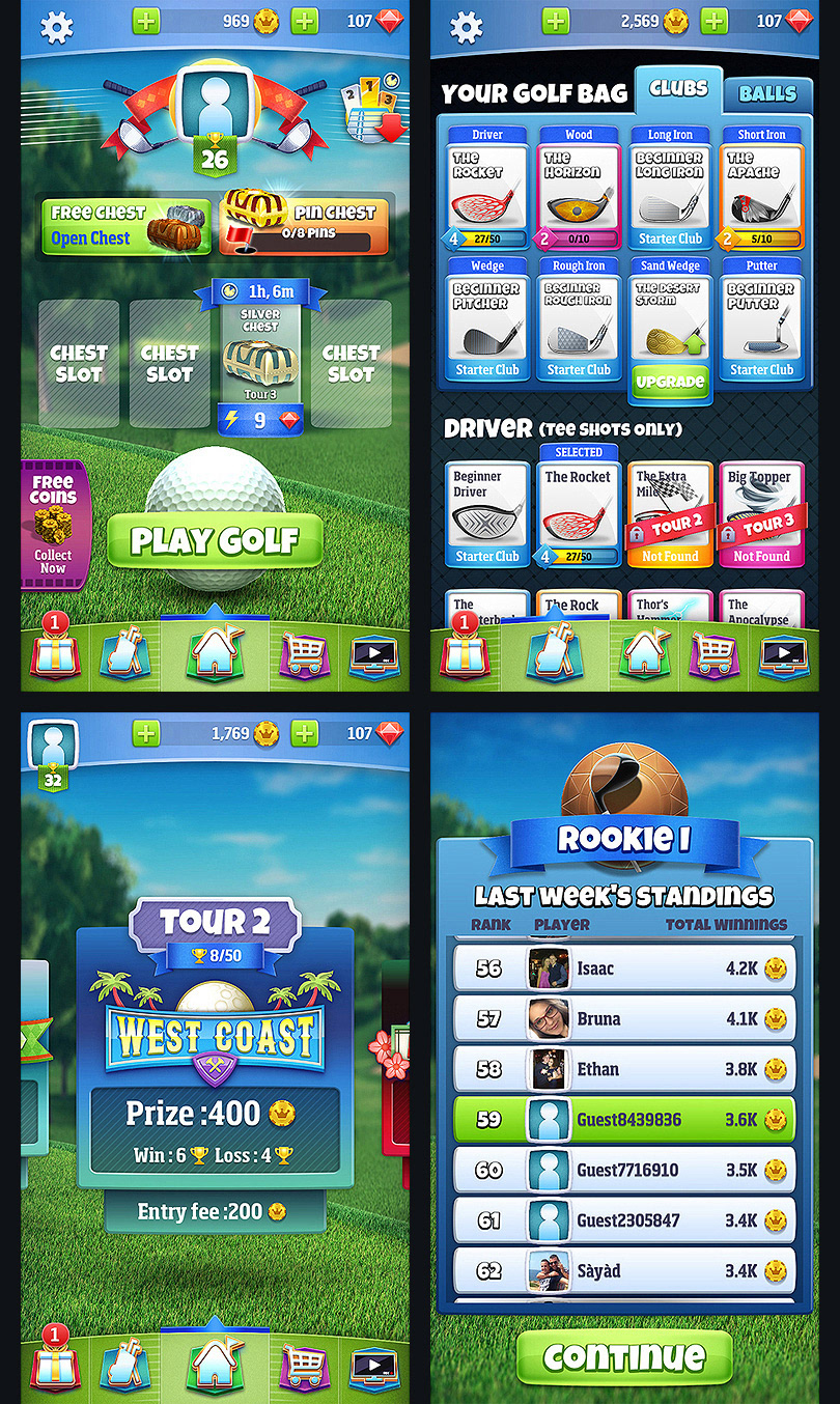 Golf Clash - award-winning mobile game by Playdemic - Official EA Site