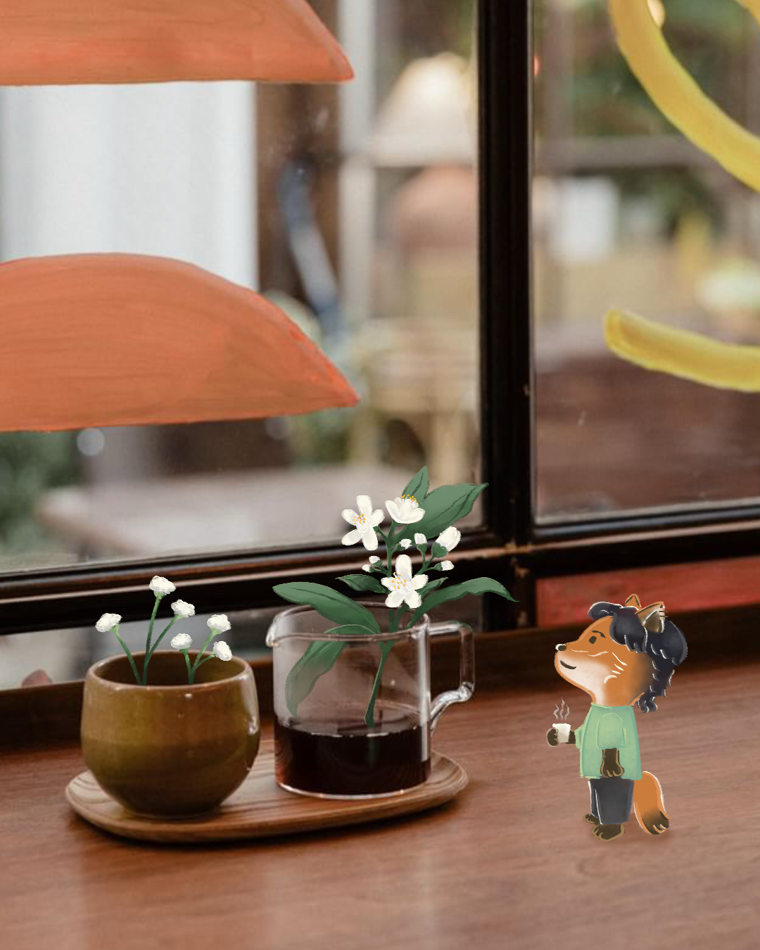 Mandarin Coffee stand x Almondnoon