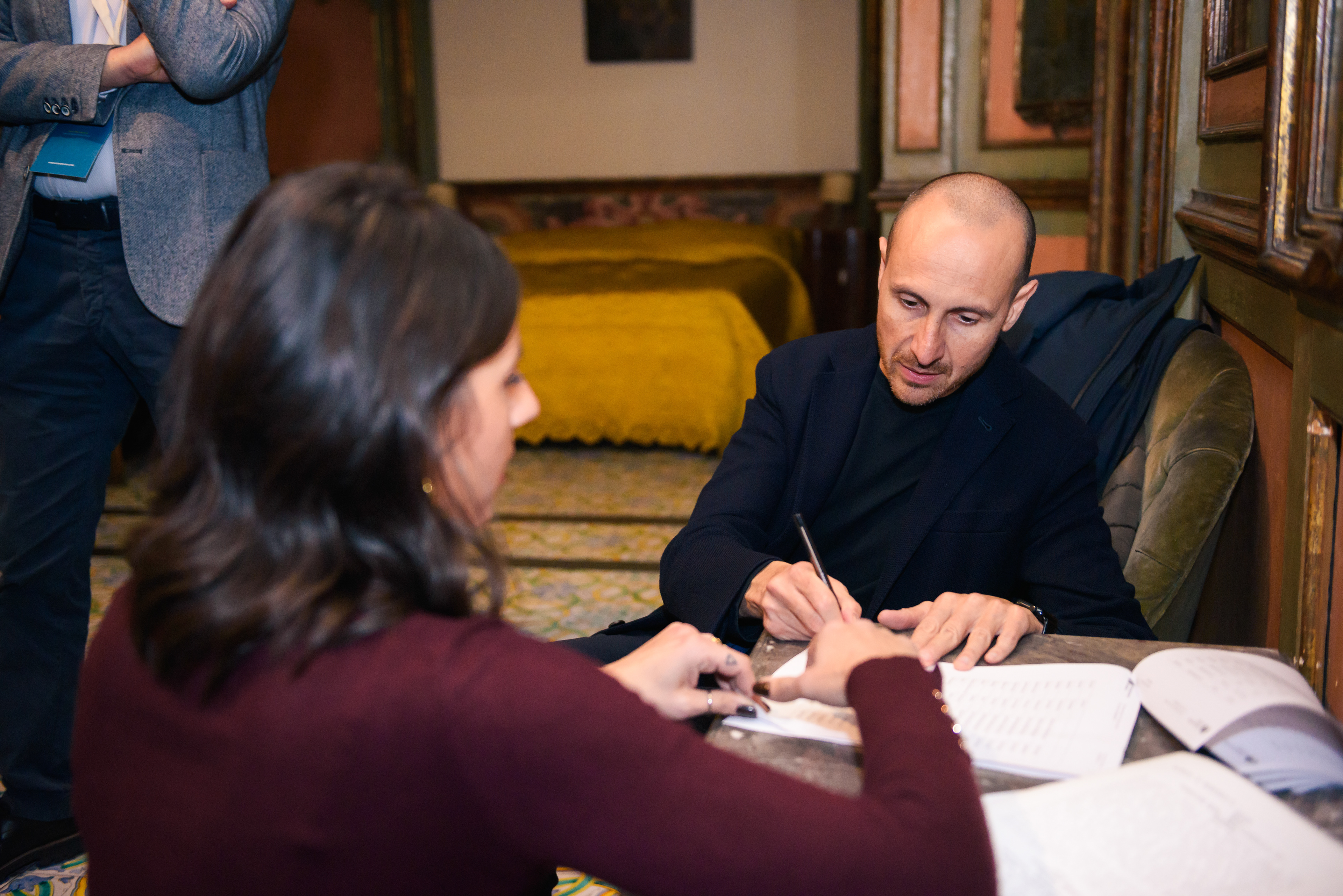 Fotografia pubblicata su Il Sole 24 Ore - Event reportage fondazione Fondazione Marea. Institutional photography con qualità editoriale.