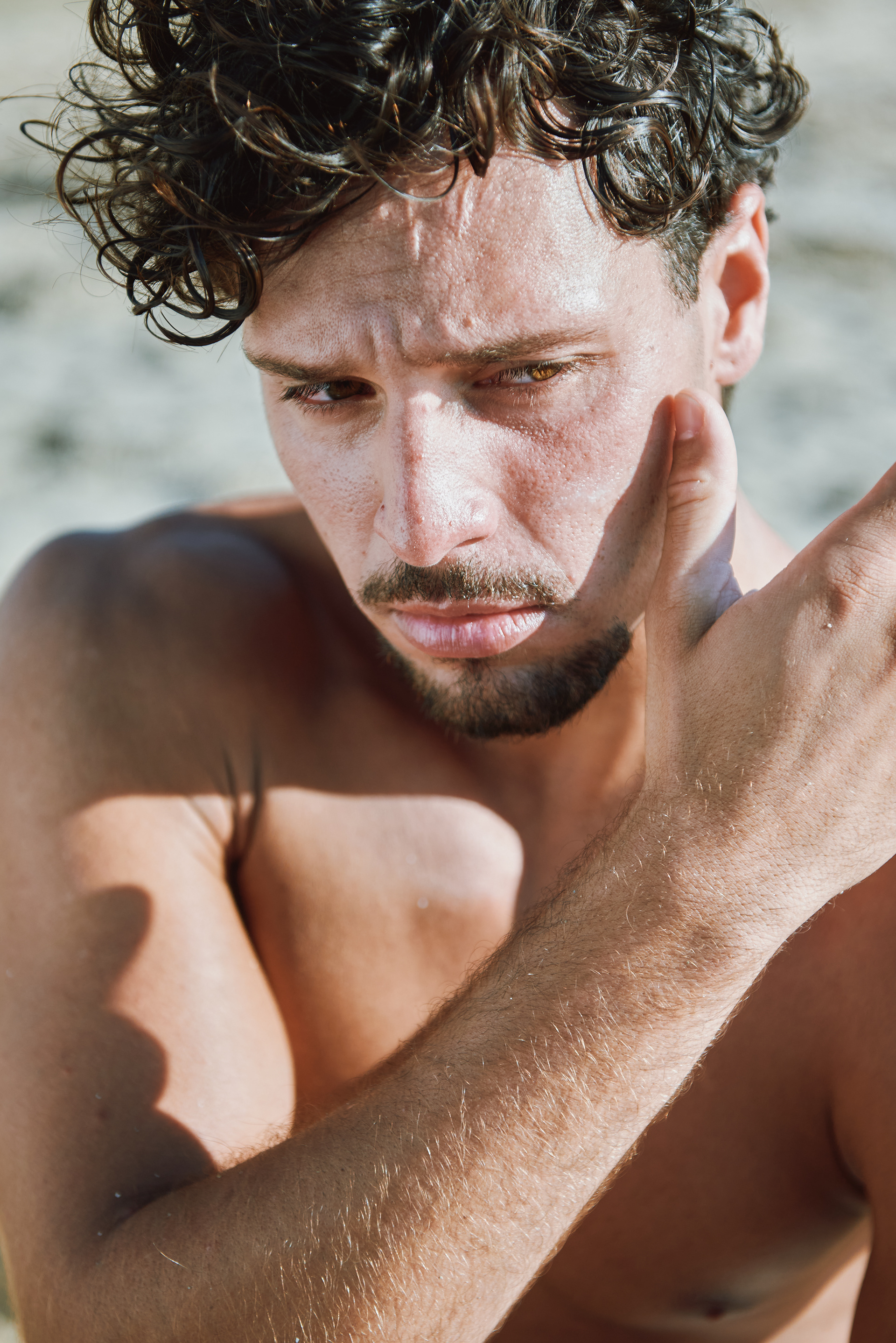 Beauty brand photography - Prodotti cosmetici di Diamari per Luca Distefano stile editoriale.