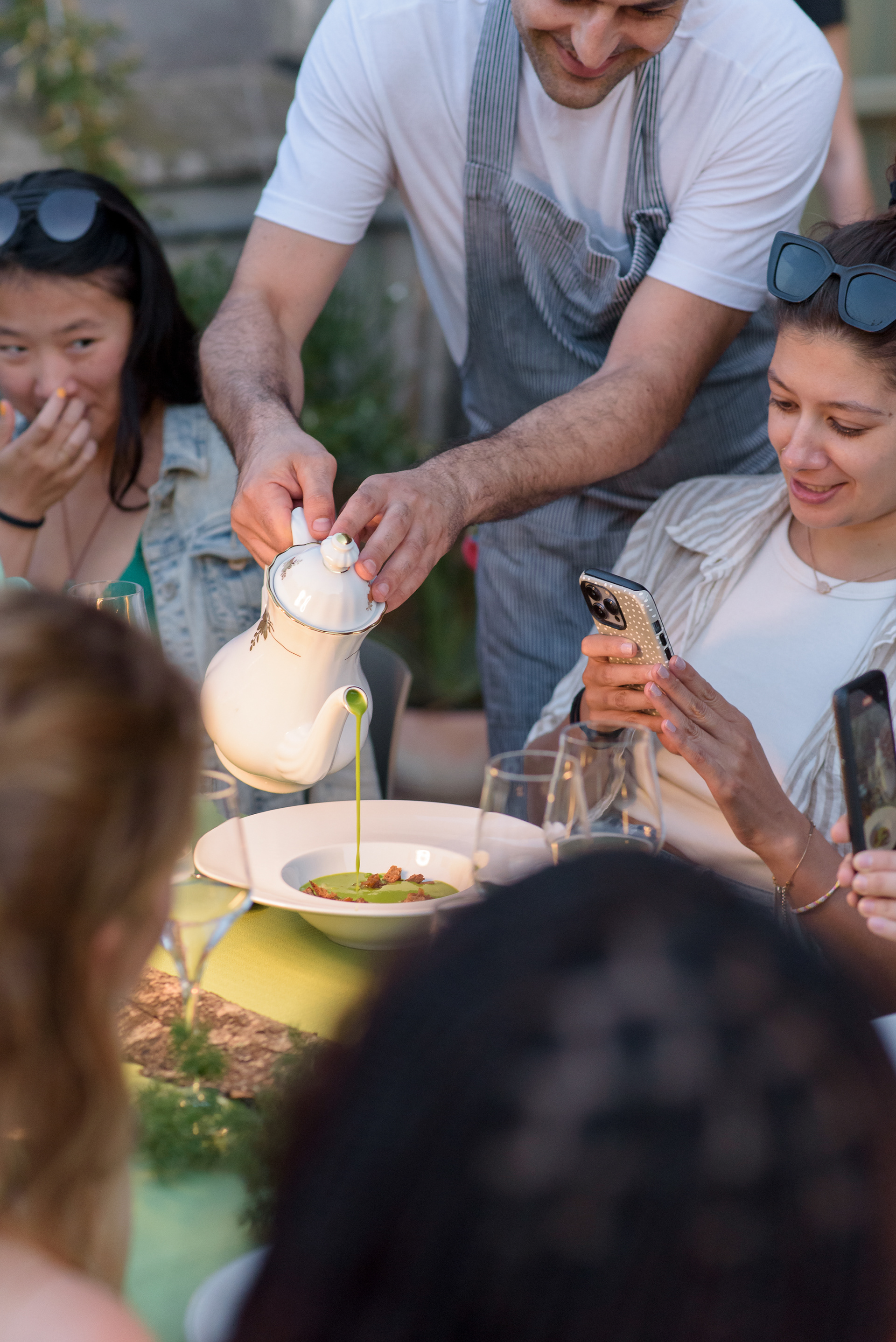 Immersive event photography Connection - Experiential dining Martina Fiorito composizione artistica.