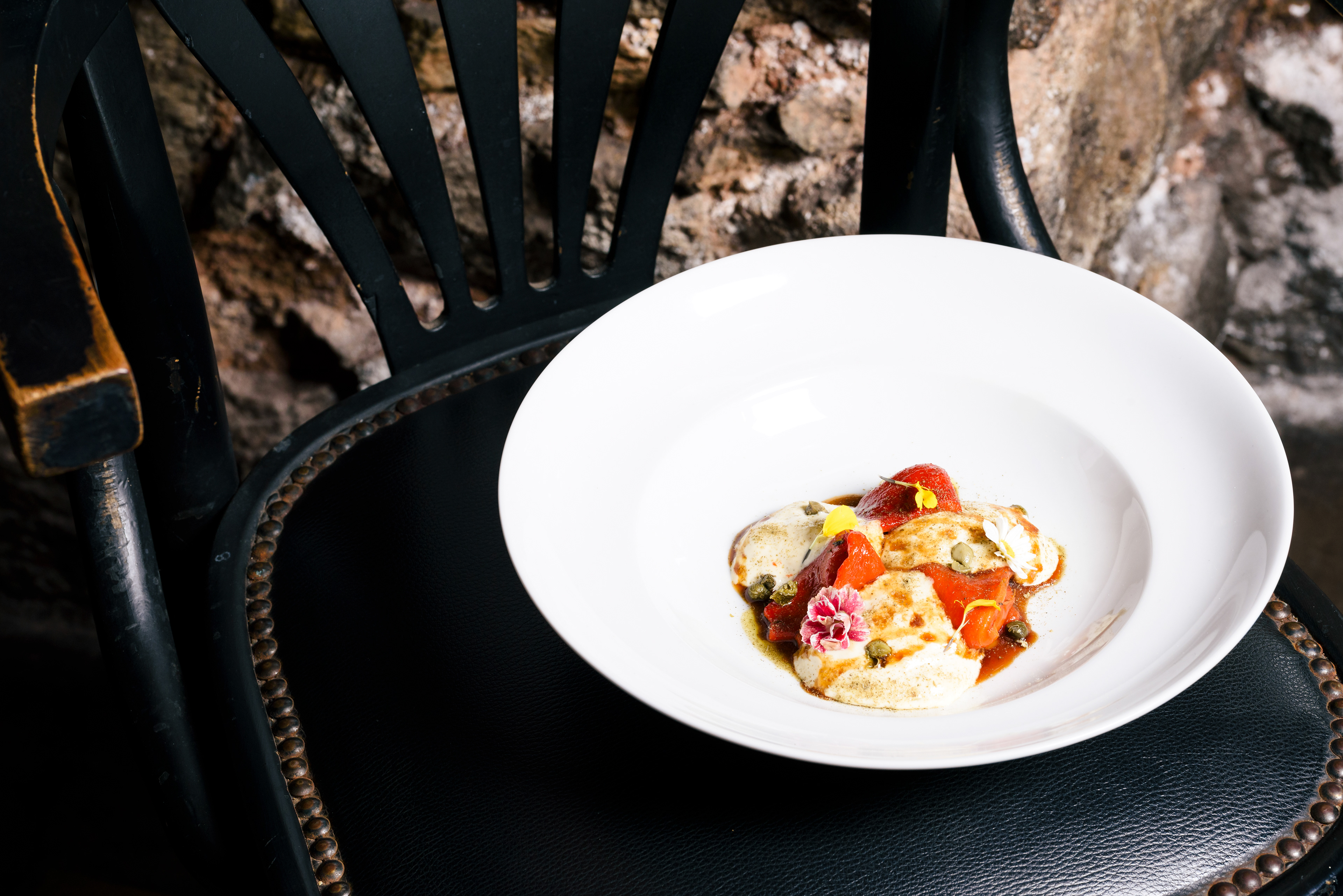 Fine dining photography Uzeta Bistro Siciliano - Piatti d'autore La Cook composizione elegante