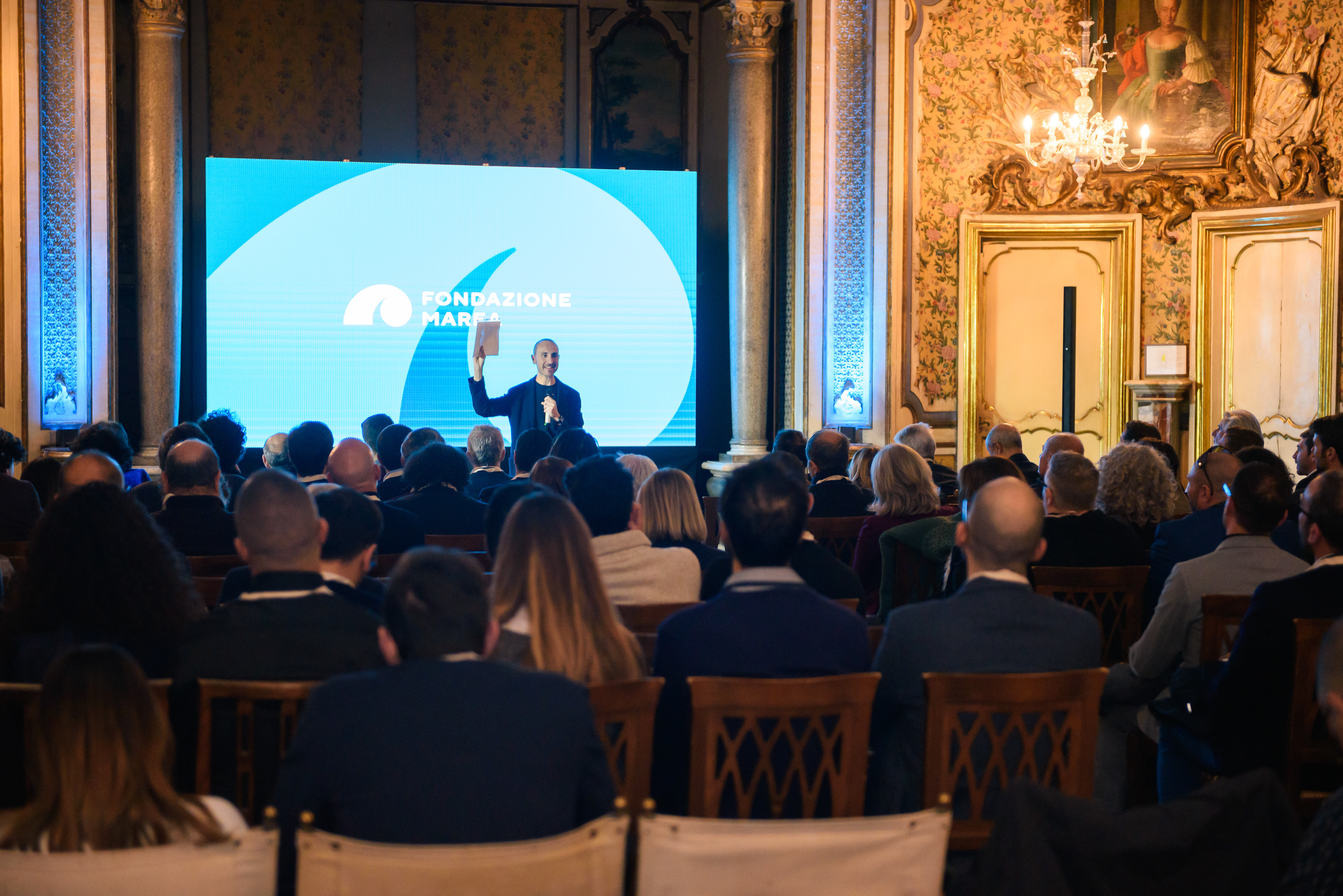 Event photography Fondazione Marea - Foundation launch reportage stile istituzionale documentaristico.
