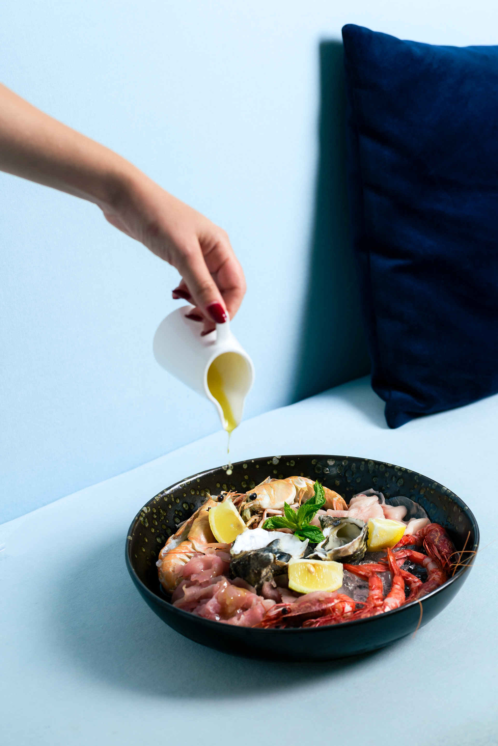 Scatto di ristorazione fine dining, realizzato per raccontare l’identità culinaria di Gelsonero.