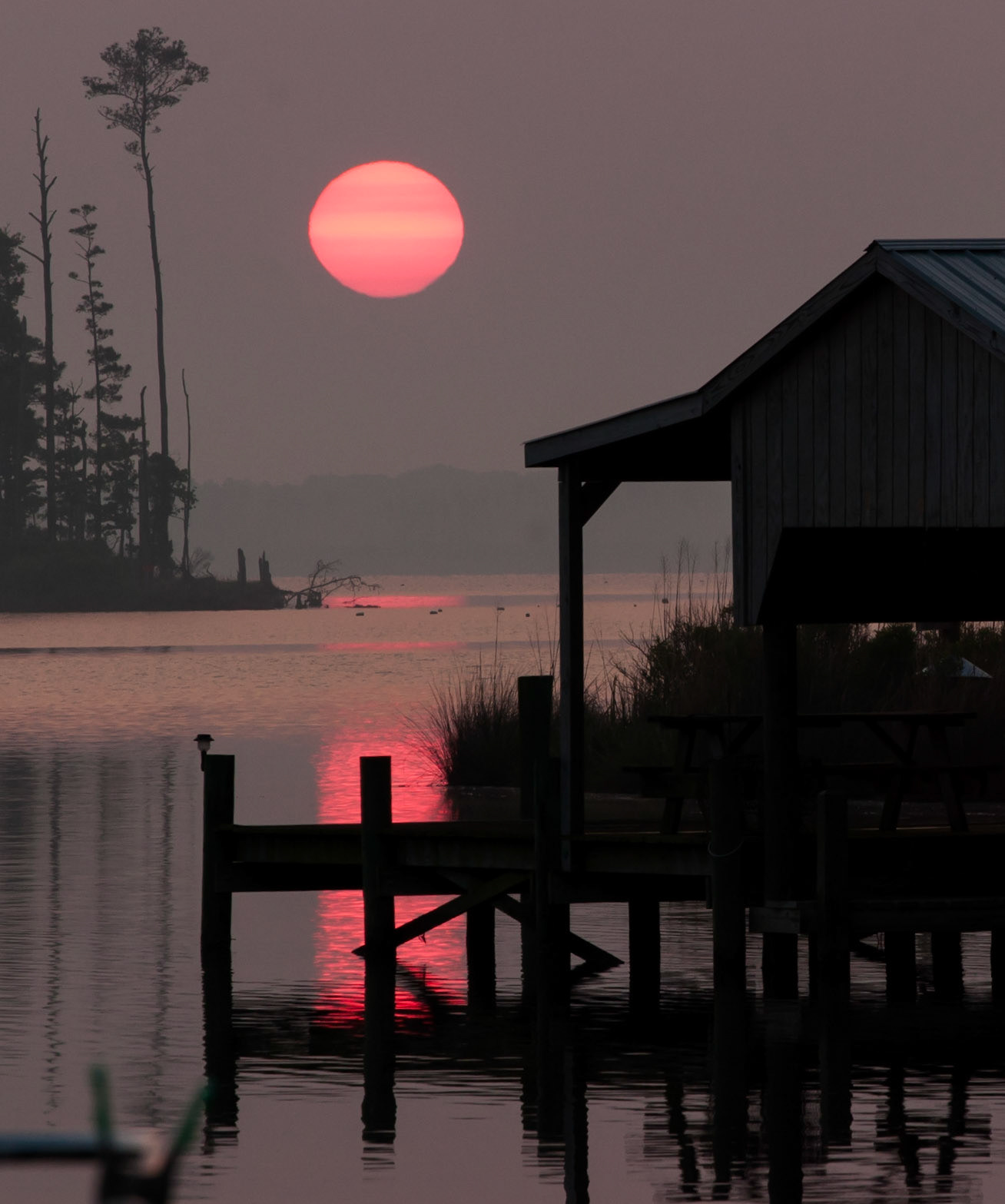 Sunset at Jordan Creek