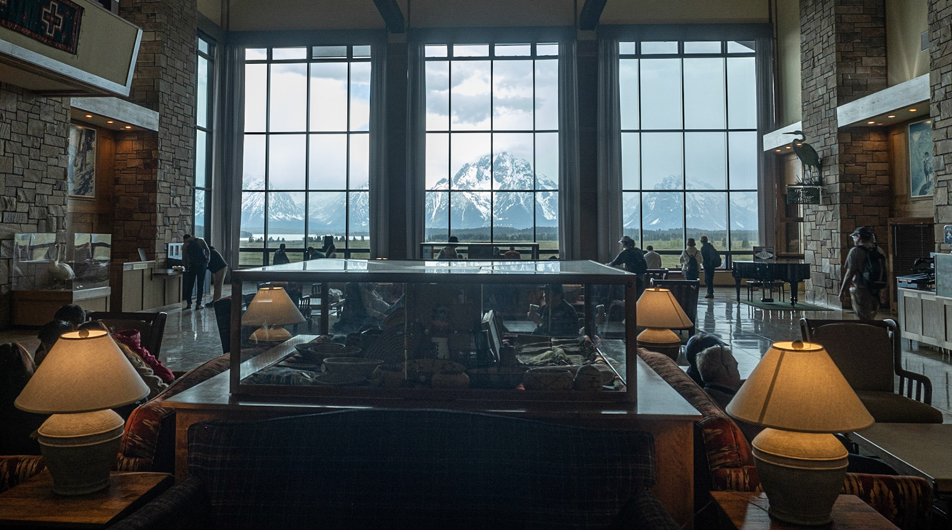 View from Jackson Lake Lodge